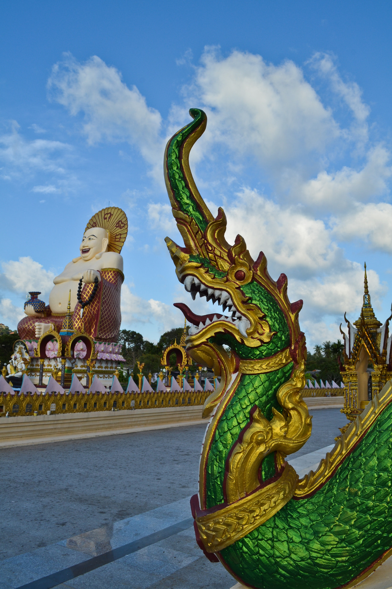 Nikon D3100 + Tamron AF 18-270mm F3.5-6.3 Di II VC LD Aspherical (IF) MACRO sample photo. Big buddha, koh samui, thailand, april 2016 photography