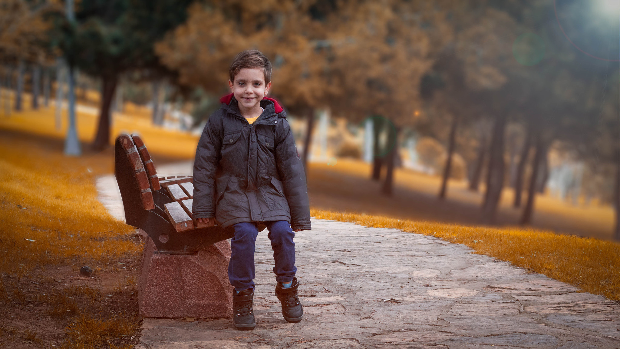 Canon EOS 700D (EOS Rebel T5i / EOS Kiss X7i) + Canon EF 50mm F1.8 II sample photo. A child in the park... photography