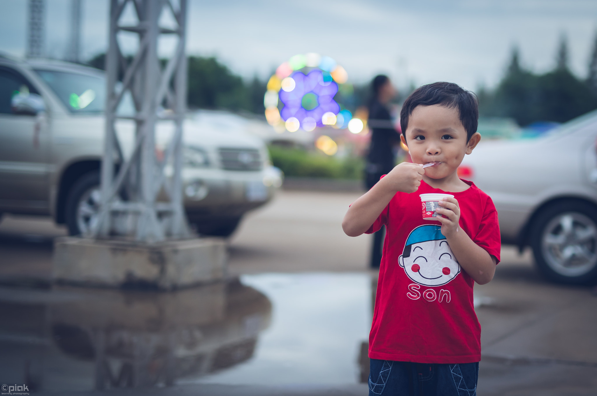 Sigma 50mm F1.4 EX DG HSM sample photo. Ice cream photography