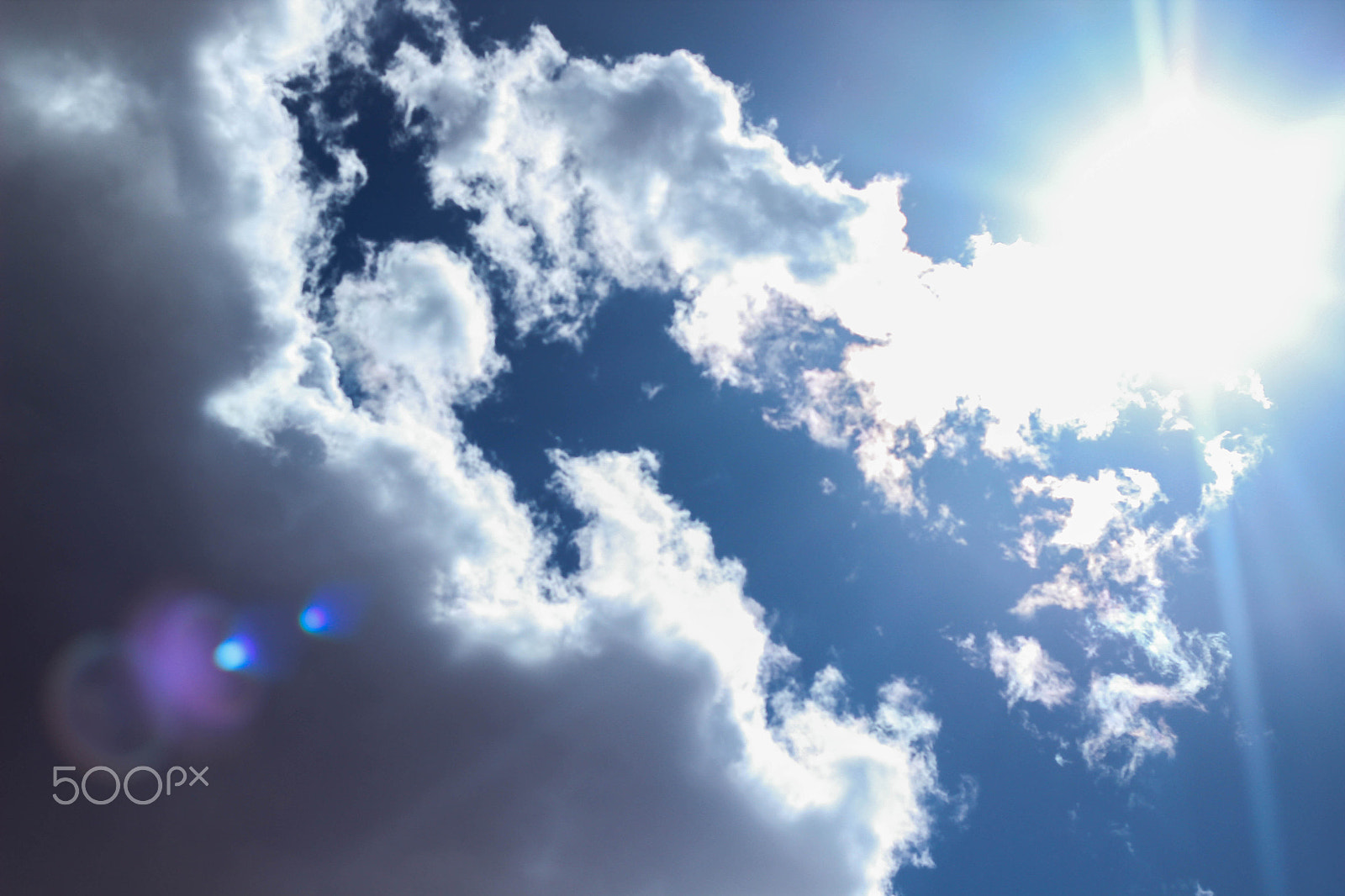 Canon EF 50mm F1.8 II sample photo. In the clouds photography