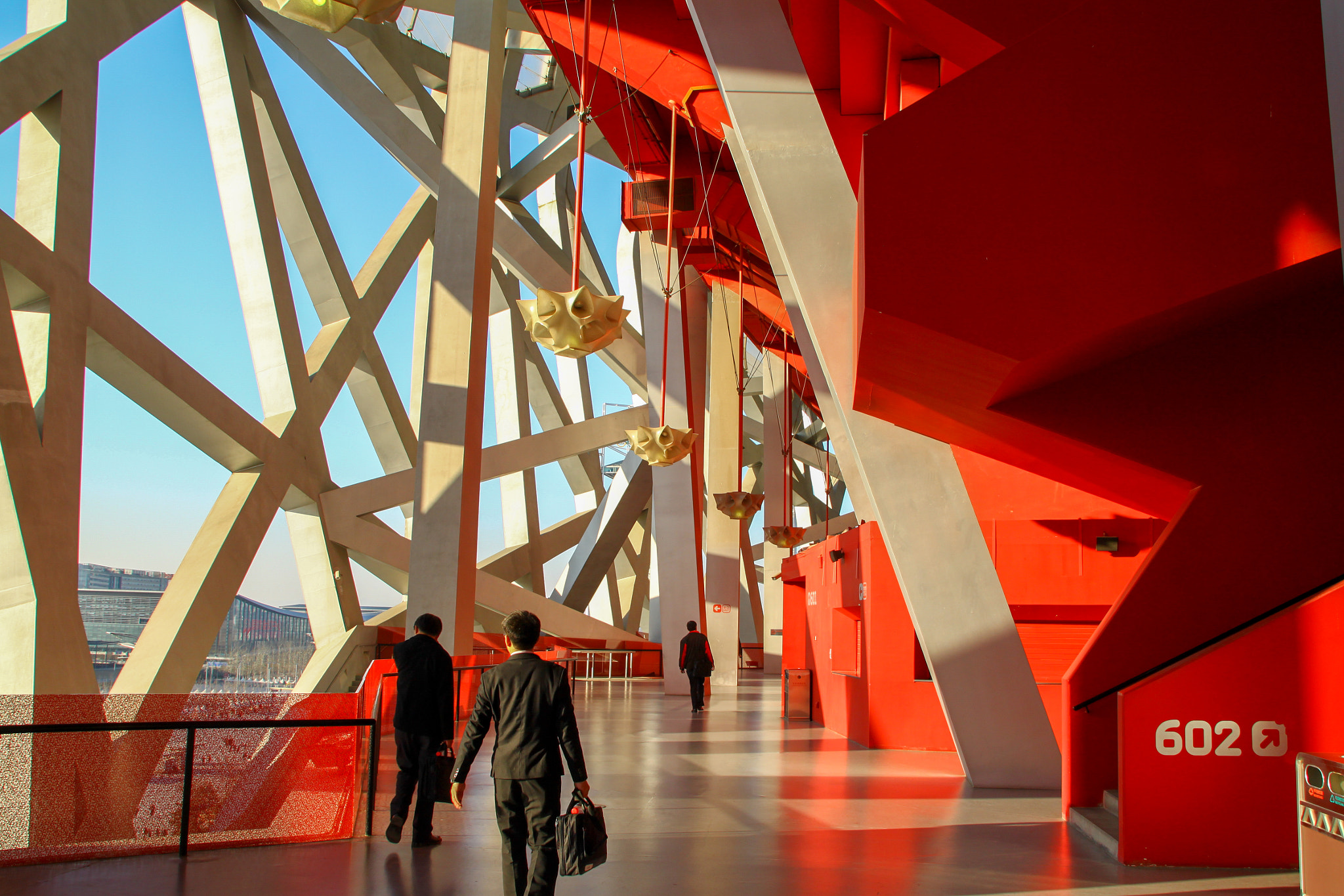 Canon EOS 500D (EOS Rebel T1i / EOS Kiss X3) sample photo. Beijing national stadium inside hall photography