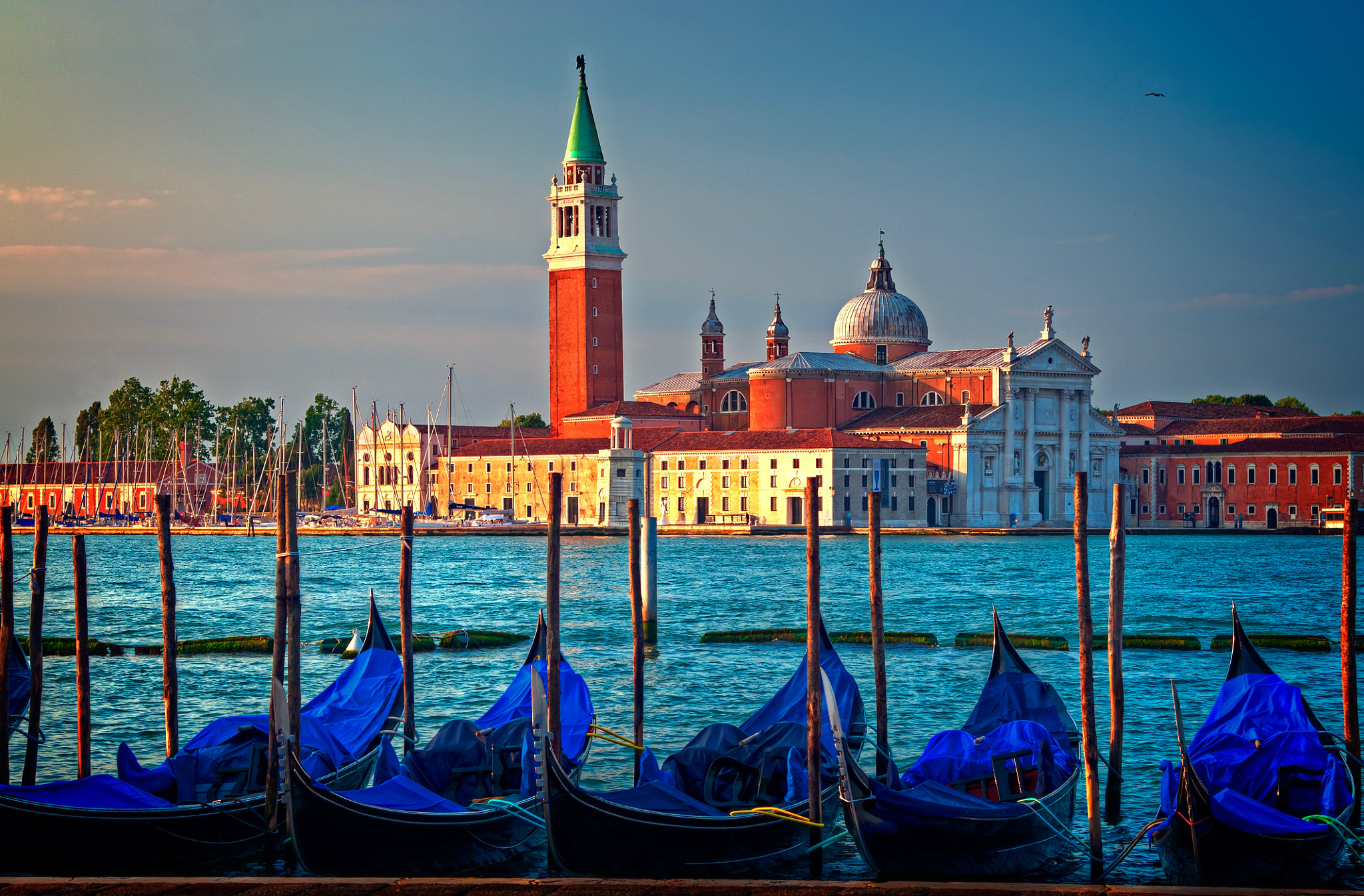 Nikon AF-S Nikkor 24-120mm F4G ED VR sample photo. Gondolas dancing to the waves photography