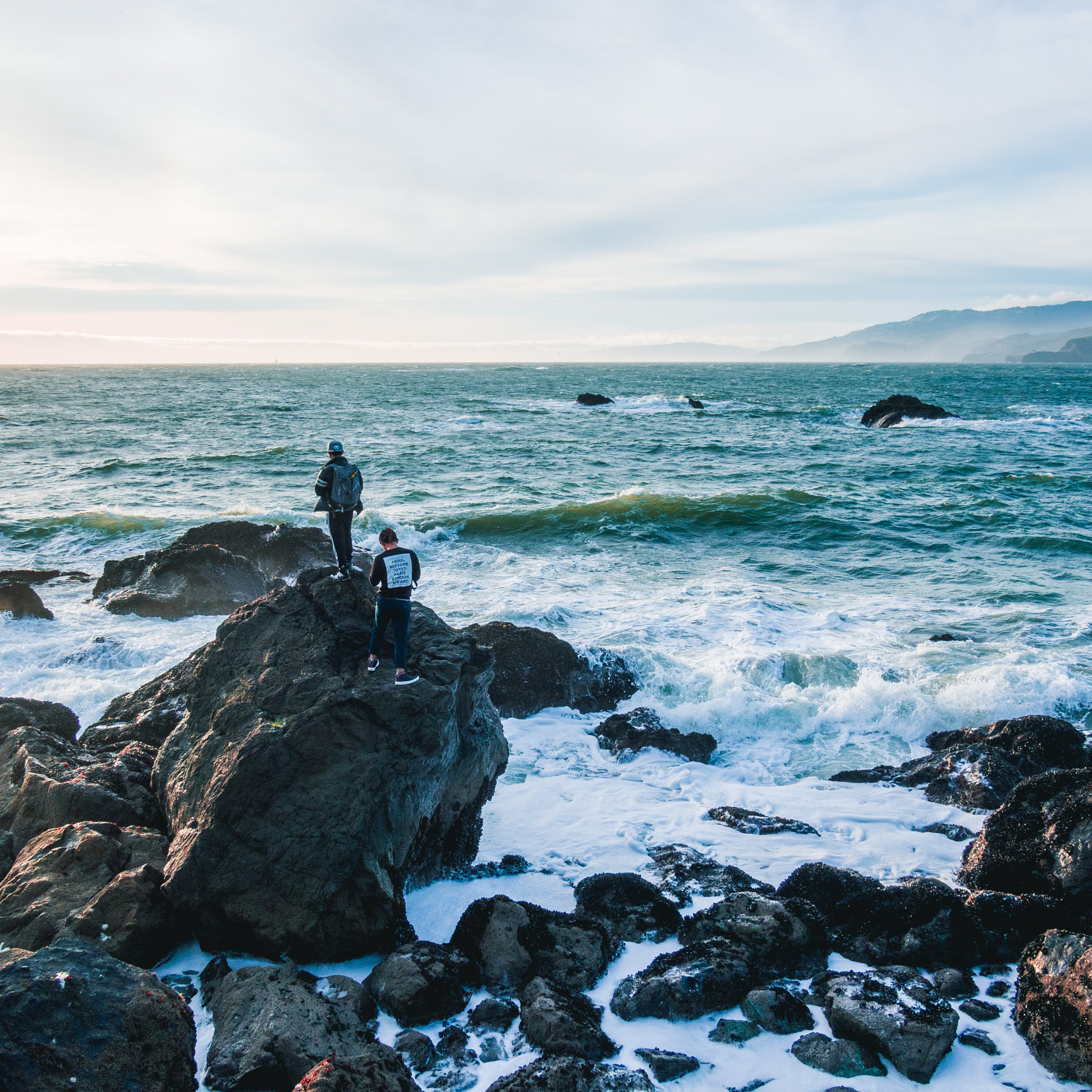 Olympus OM-D E-M5 + Panasonic Lumix G 14mm F2.5 ASPH sample photo. Sunset at land's end photography