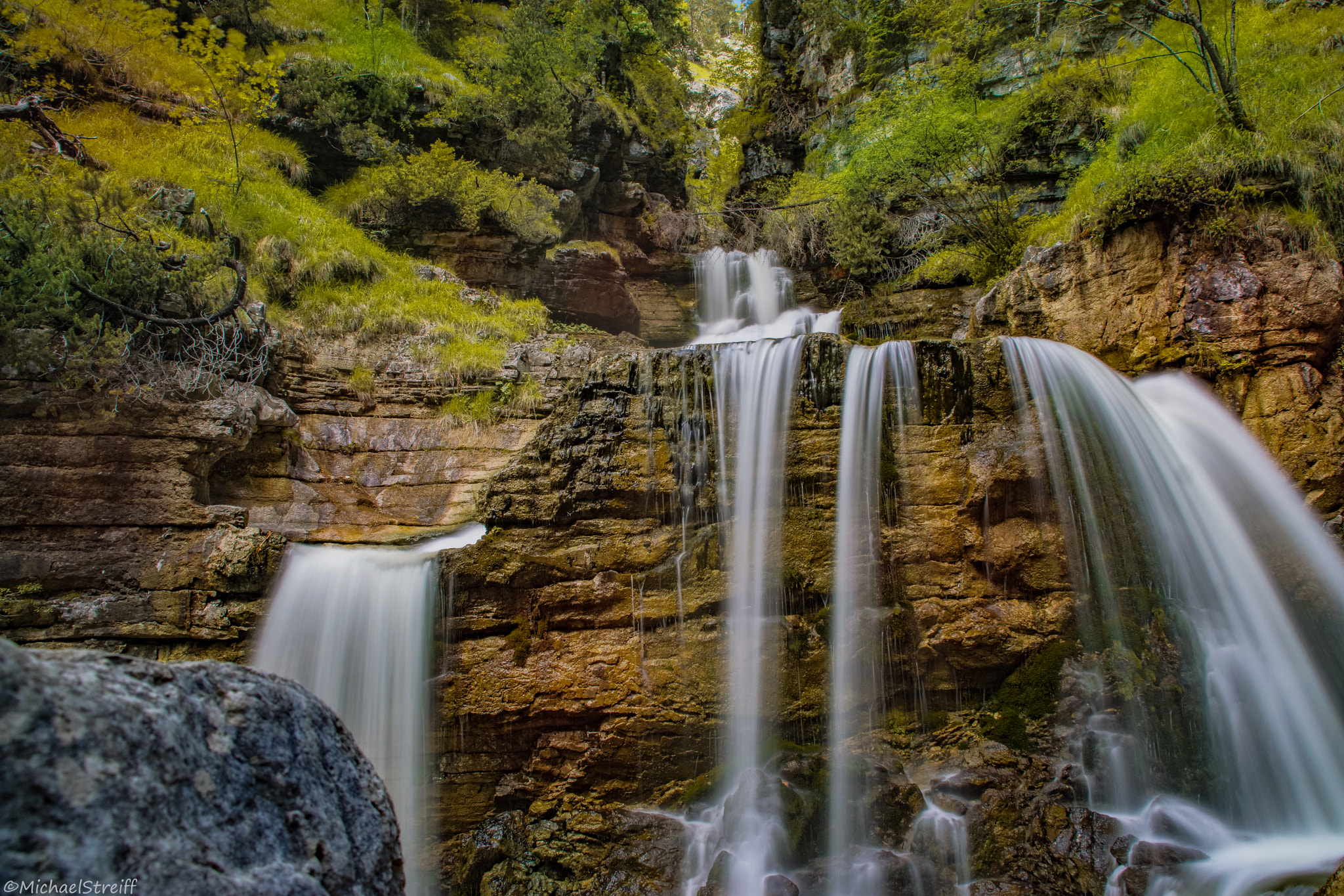 Sony a6000 + Sigma 18-200mm F3.5-6.3 DC sample photo. Kuhflucht wasserfall, farchant photography