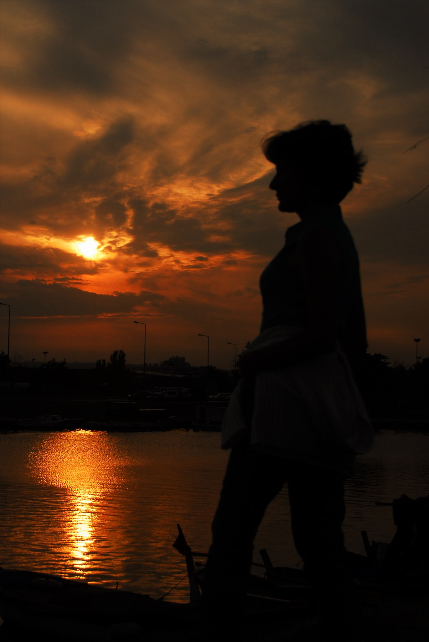 Nikon D200 sample photo. Sunsetblues photography