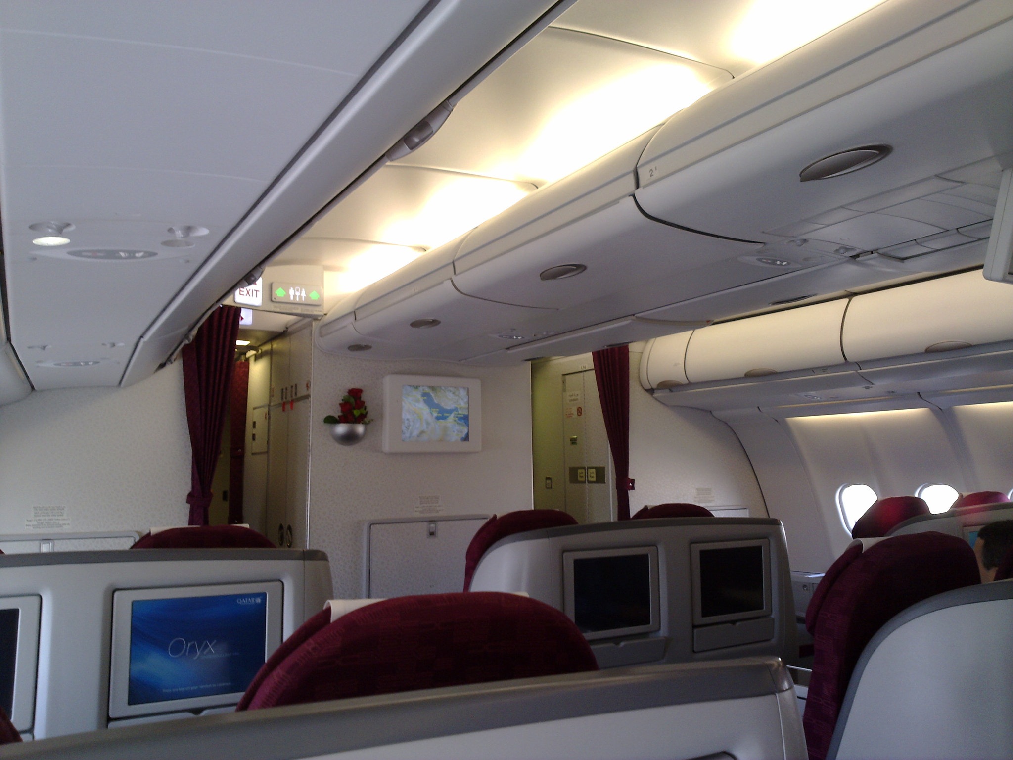 Nokia N86 8MP sample photo. Inside the plane photography