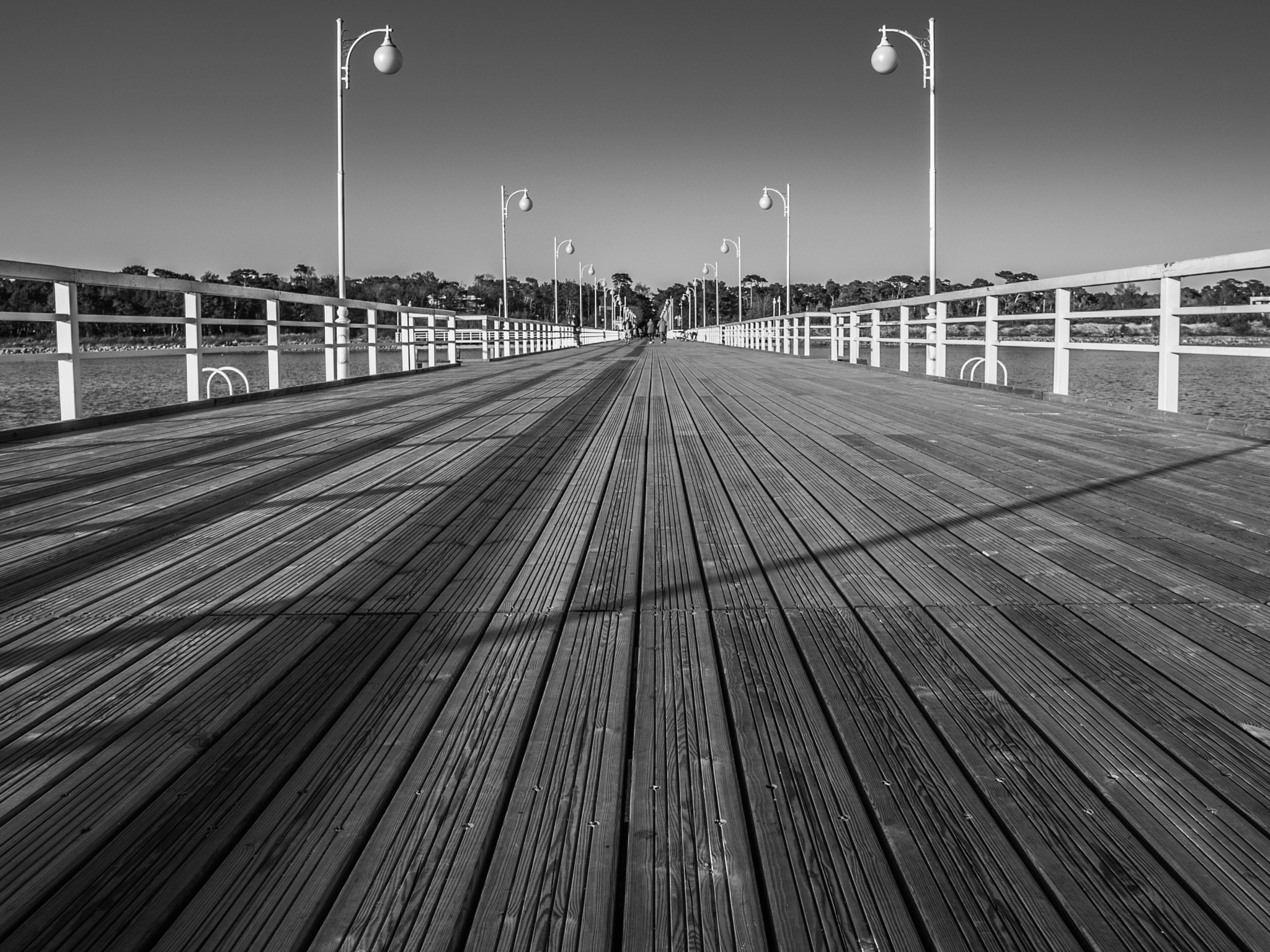 Olympus E-420 (EVOLT E-420) + OLYMPUS 14-54mm Lens sample photo. Wooden pier photography