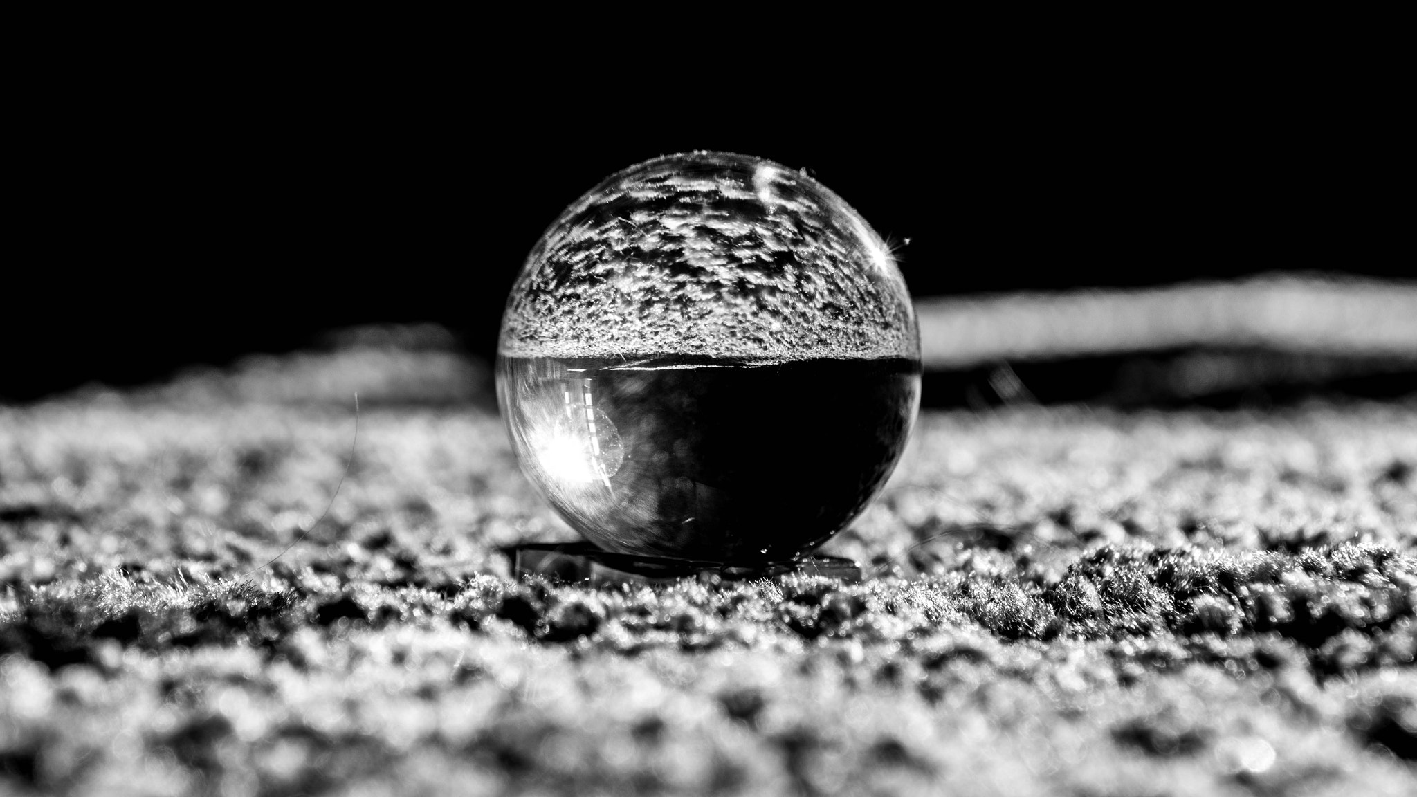 Sony SLT-A58 sample photo. Glass ball photography