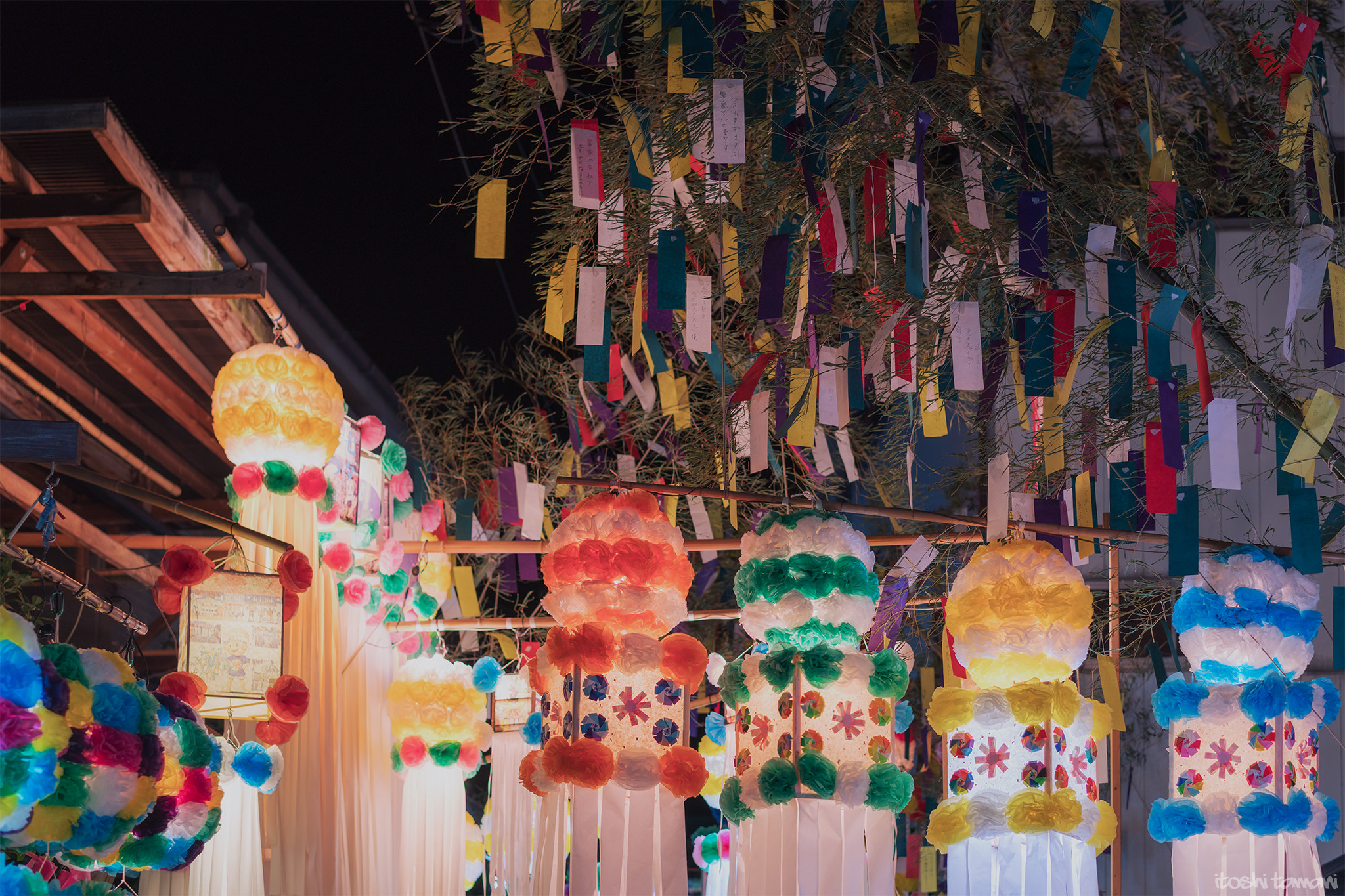 Sony a7R II + Nikon AF-S Nikkor 58mm F1.4G sample photo. Tanabata festival photography