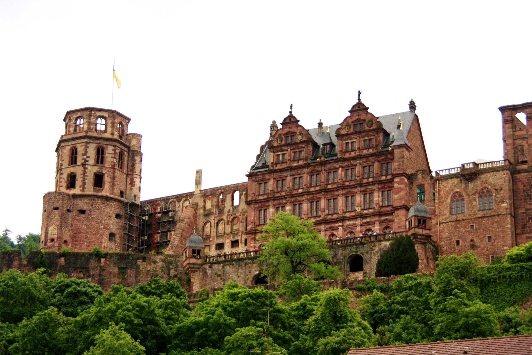 Canon EOS 40D sample photo. Heidelberg castle photography