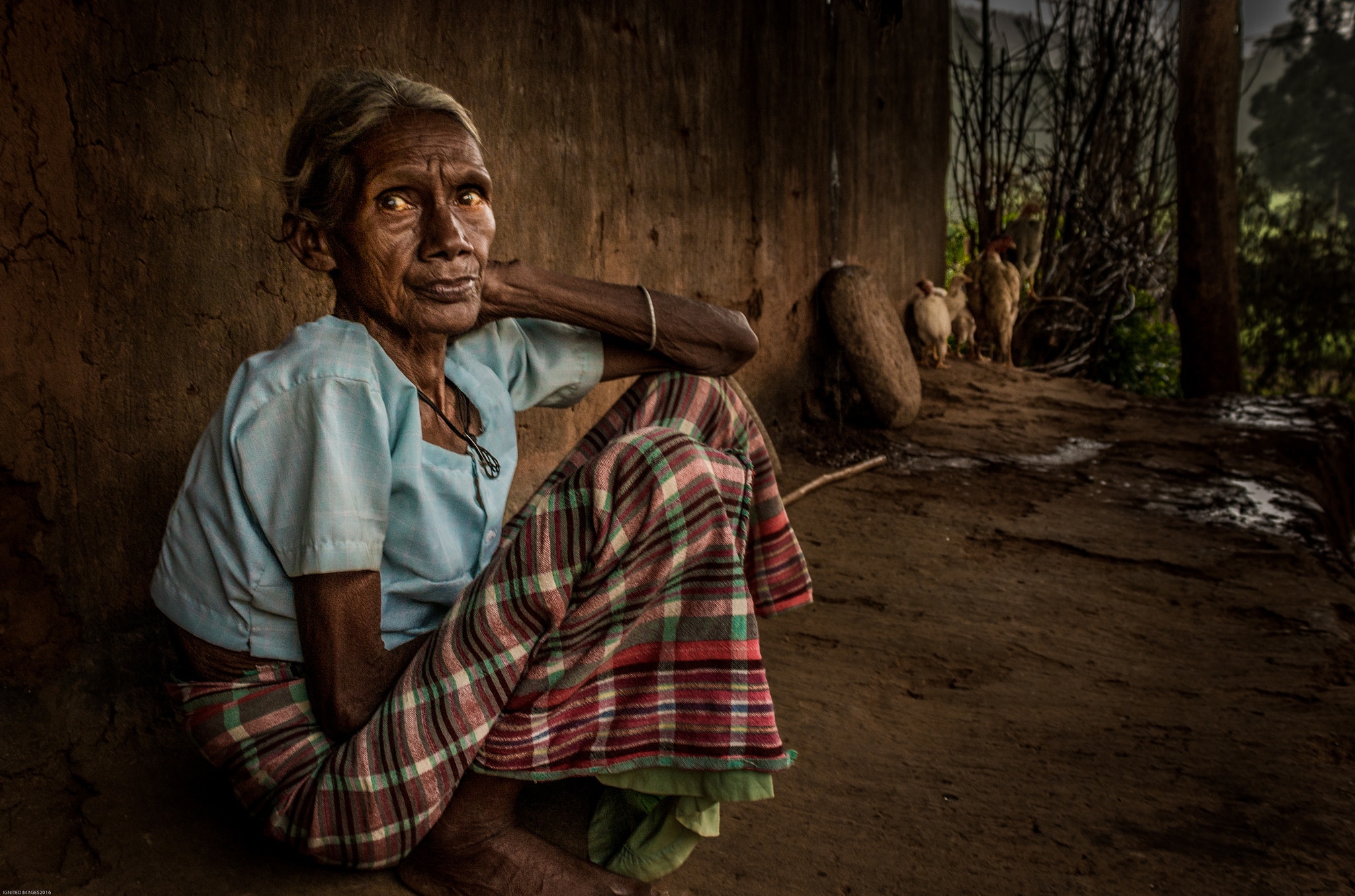 Canon EOS 750D (EOS Rebel T6i / EOS Kiss X8i) sample photo. Portrait of a tribal woman photography