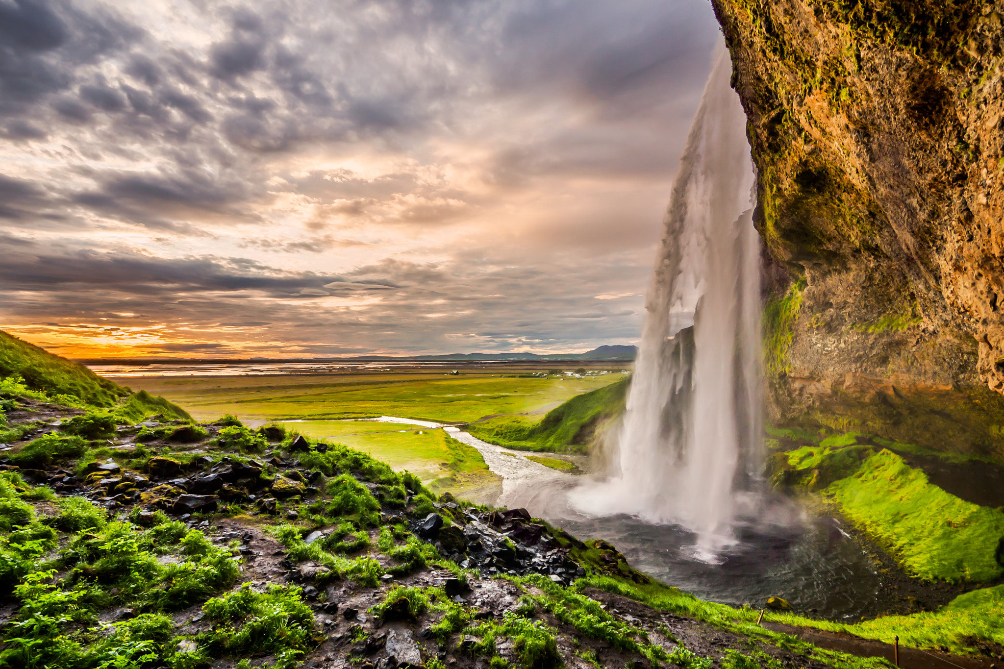 Olympus OM-D E-M5 II sample photo. Seljalandsfoss photography