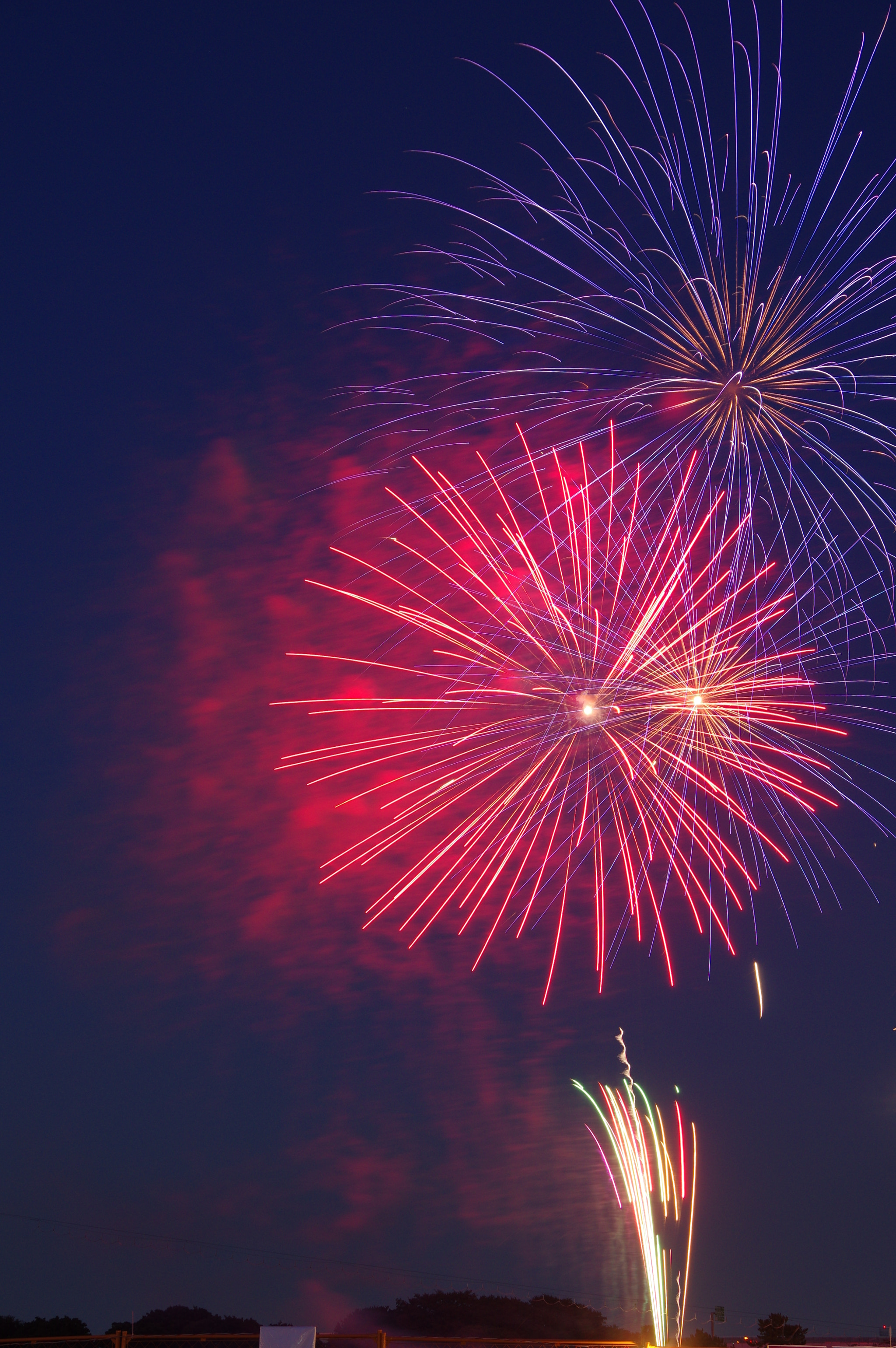 Pentax K-3 II sample photo. Fireworks photography