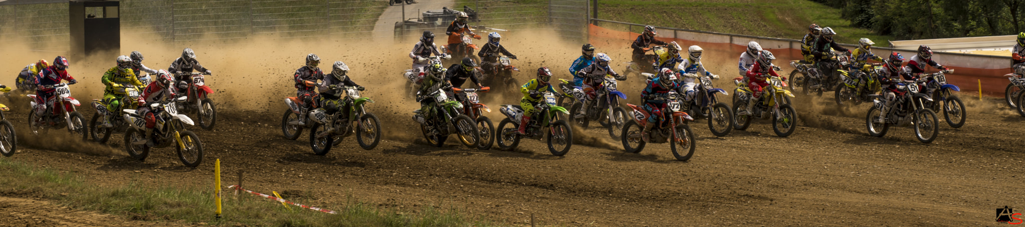 Sigma 50mm F1.4 EX DG HSM sample photo. Motocross photography