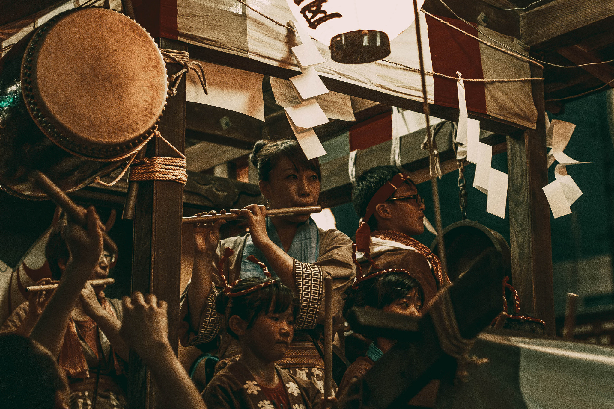 Canon EOS 700D (EOS Rebel T5i / EOS Kiss X7i) sample photo. Woman to blow the japanese flute photography