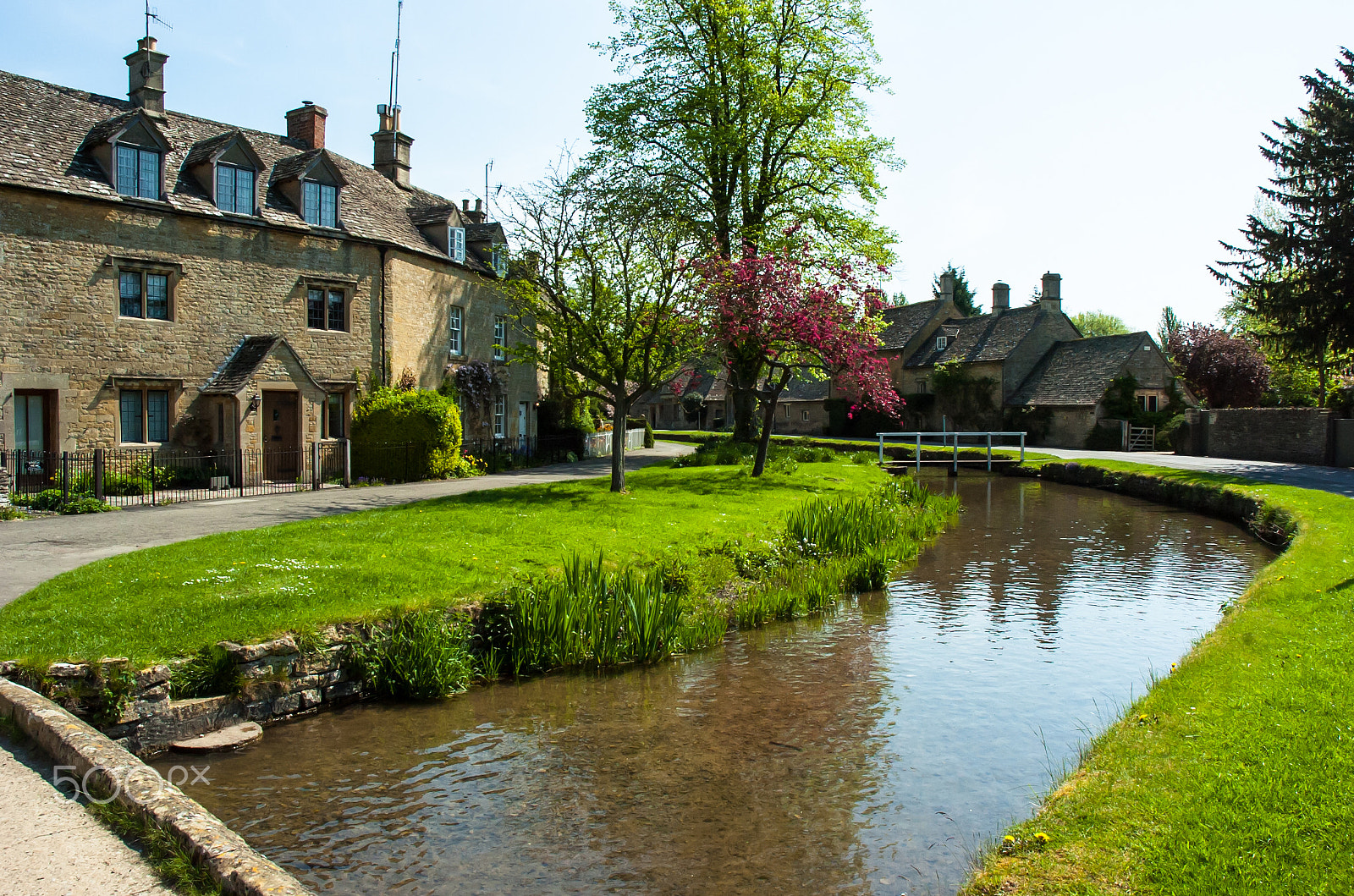 Nikon D2Hs sample photo. Cotswold village ii photography