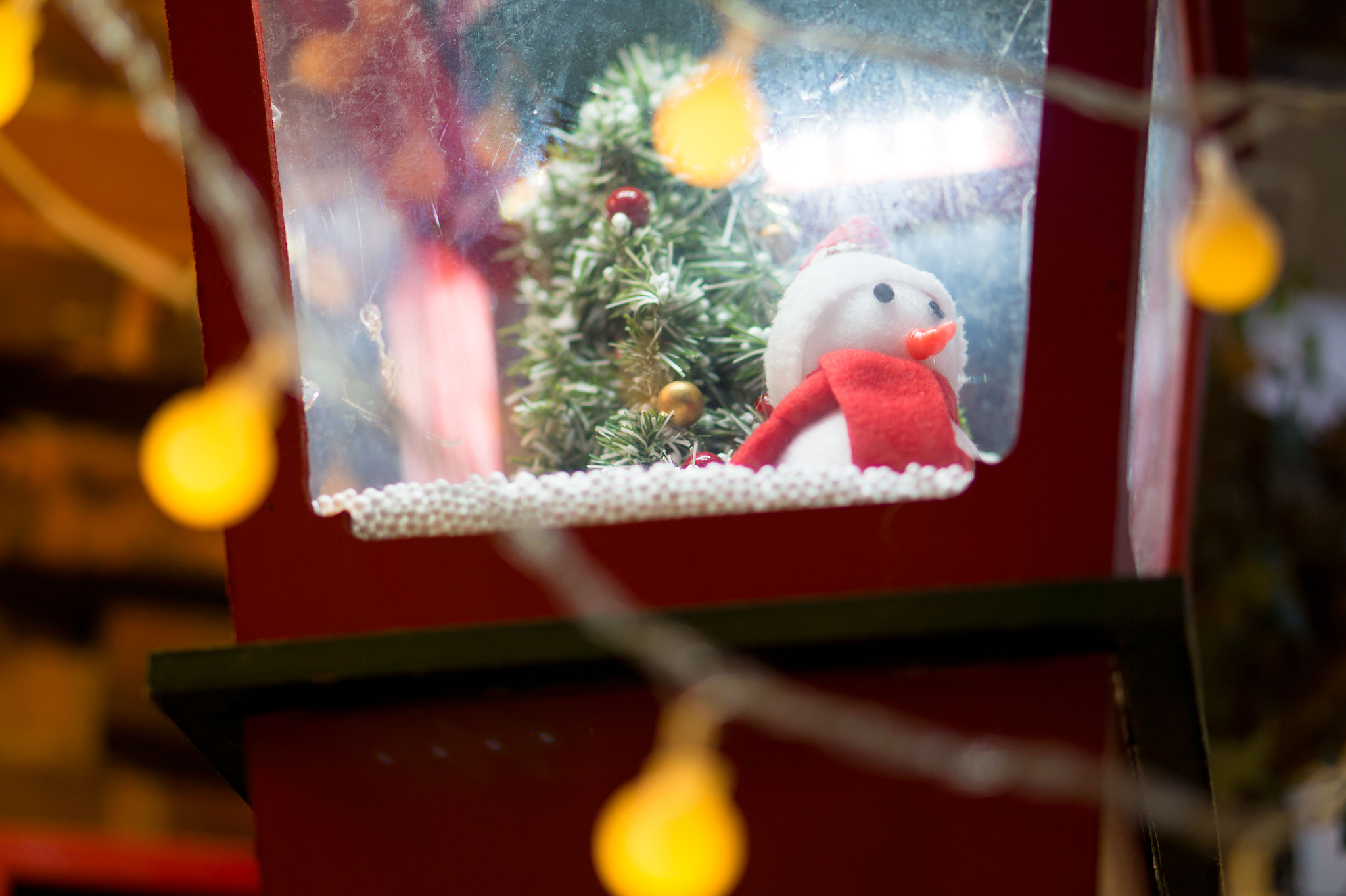 Sony Alpha a5000 (ILCE 5000) + E 50mm F1.8 OSS sample photo. Snowman photography