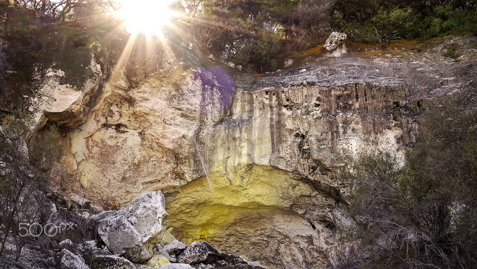 Sony a7R + Sony Sonnar T* E 24mm F1.8 ZA sample photo. Wai-o-tapu, rotorua, new zealand photography