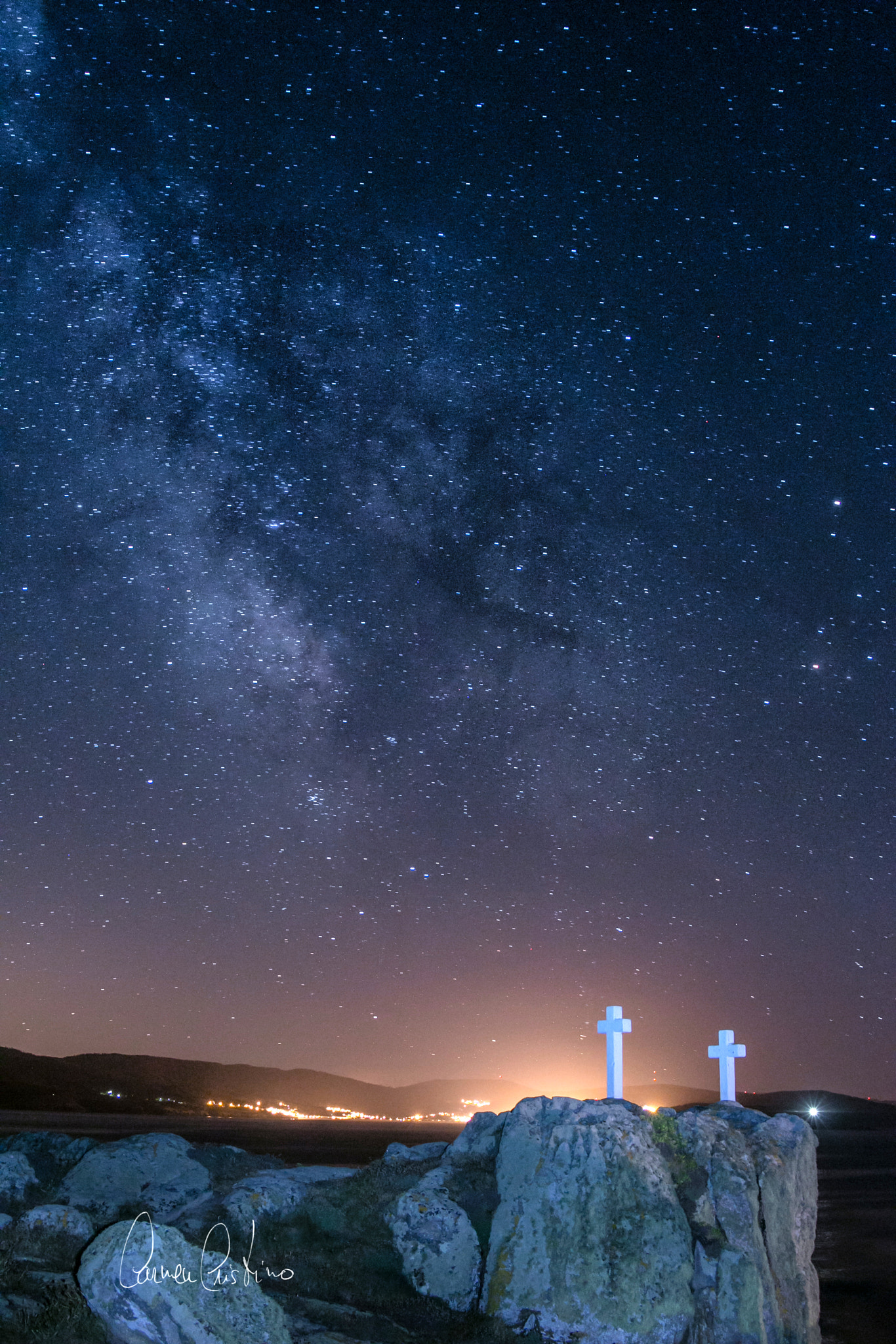 Canon EF 24-105mm F3.5-5.6 IS STM sample photo. Milky way at de faro roncudo photography