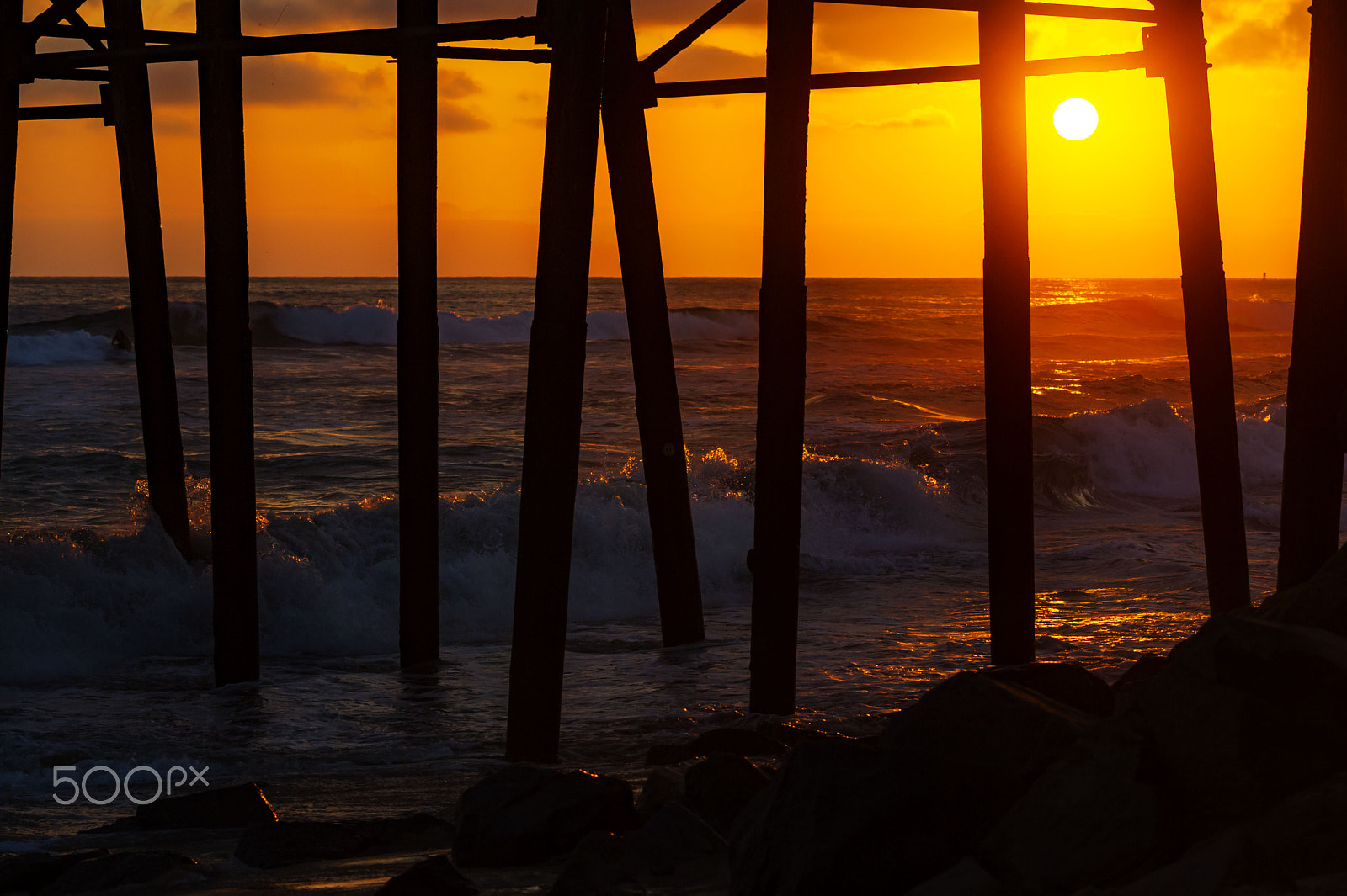 Nikon D3S sample photo. Oceanside pier at sunset - august 5, 2016 photography