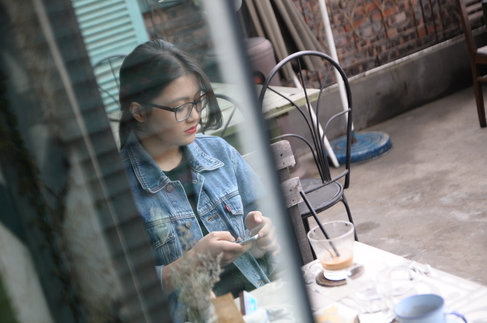 Nikon D300S sample photo. Morning at cafe + photography