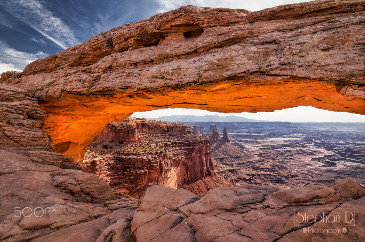 Sony SLT-A55 (SLT-A55V) sample photo. Mesa arch - canyonlands photography