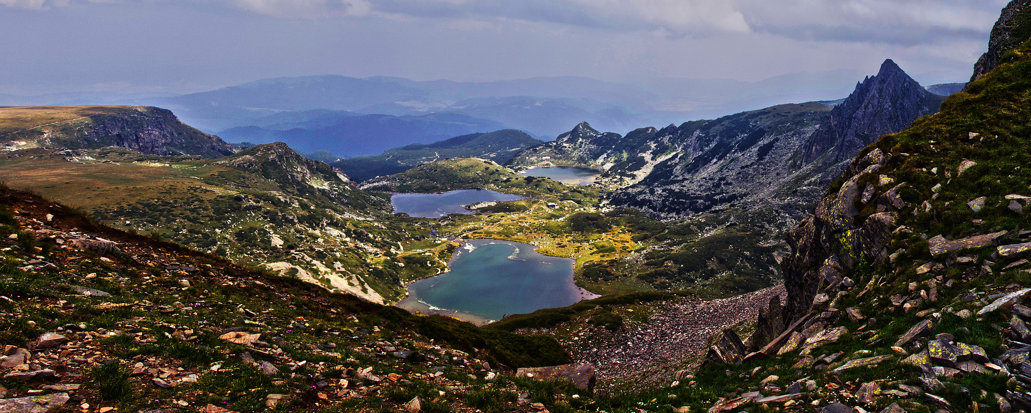 Canon EOS 60D + Canon EF-S 18-135mm F3.5-5.6 IS USM sample photo. View from rila mountain, bulgaria photography