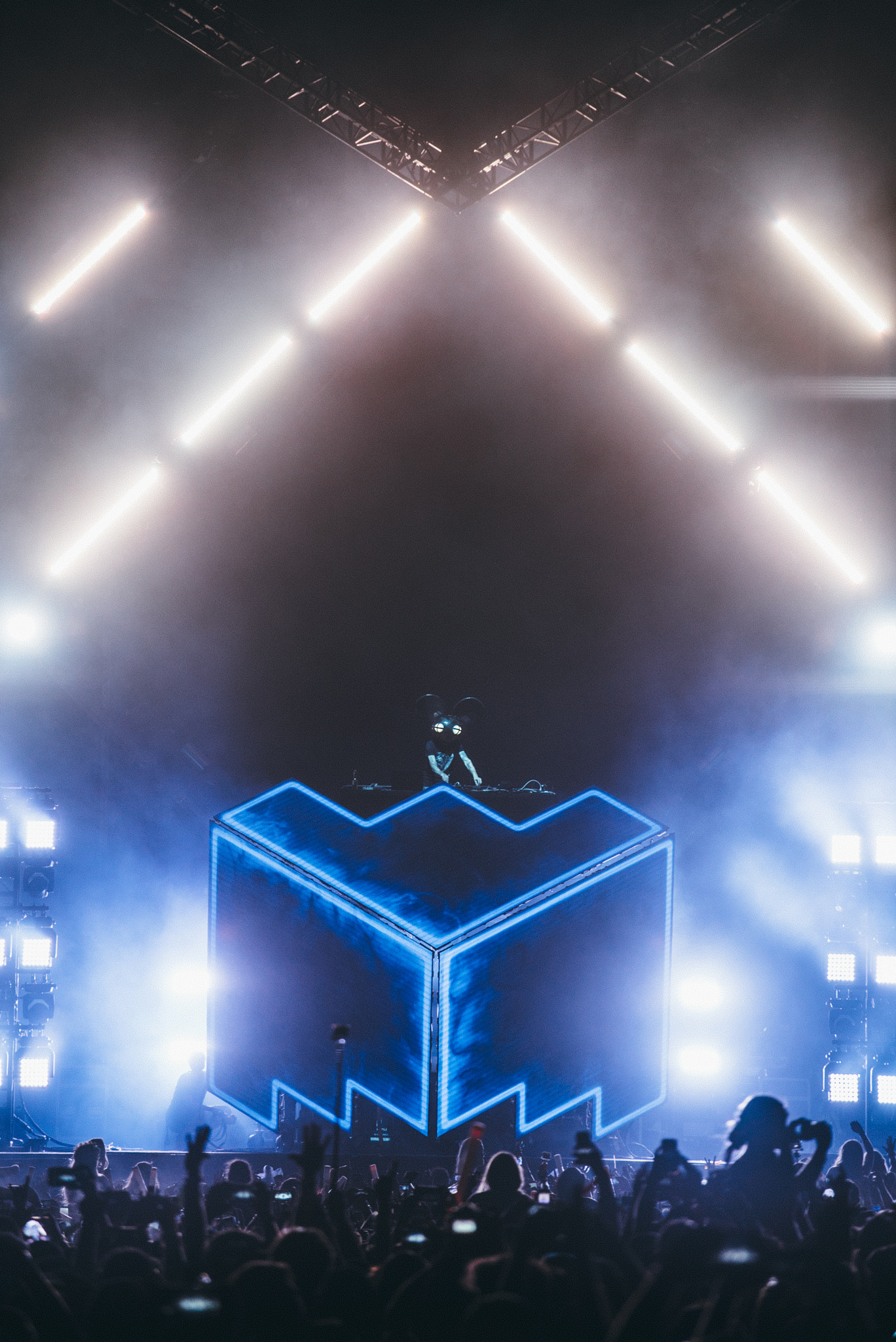 Sony a7S + Canon EF 70-200mm F4L USM sample photo. Deadmau5 in toronto photography