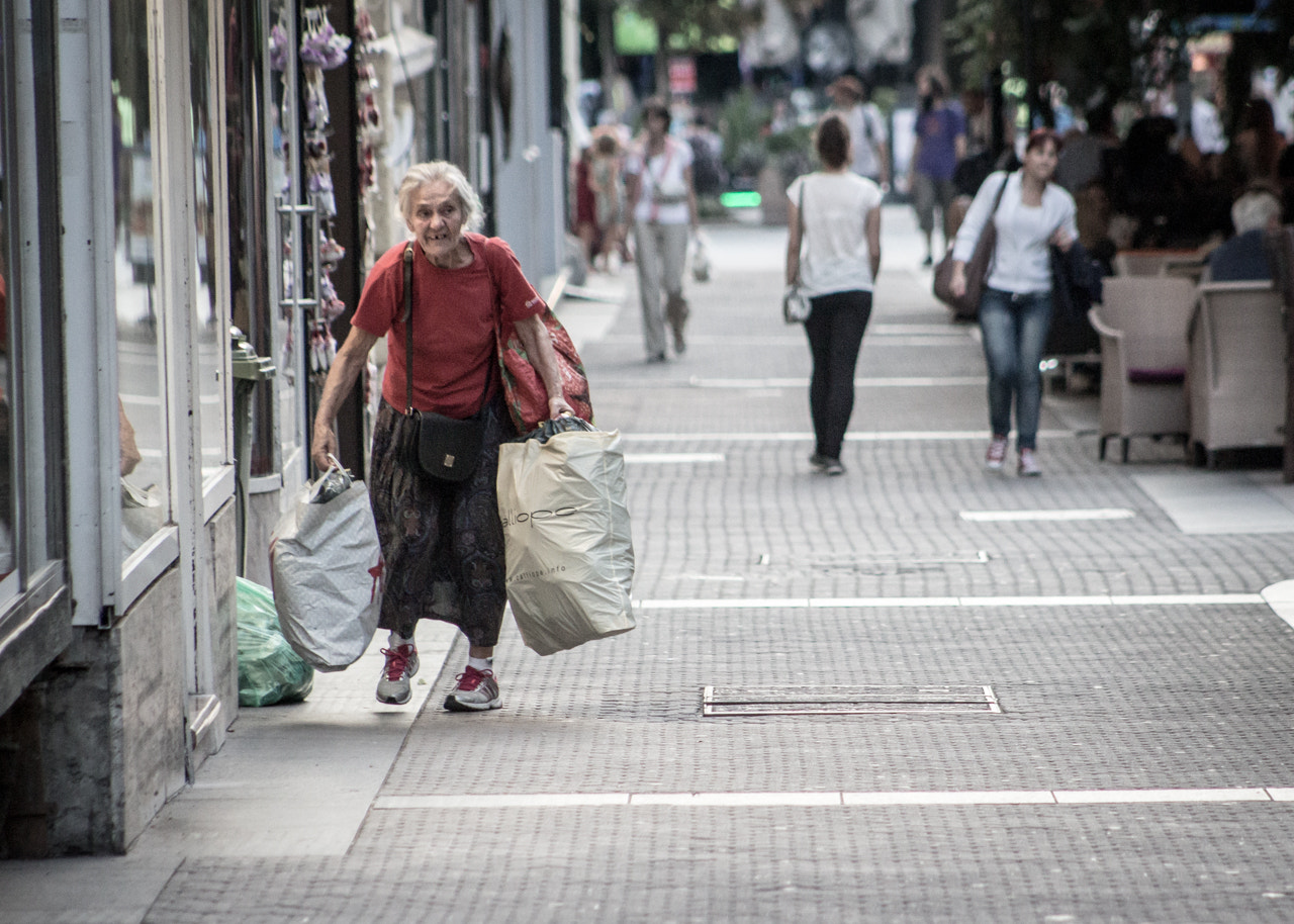 Canon EF 75-300mm f/4-5.6 USM sample photo. Zagreb streets 1 photography