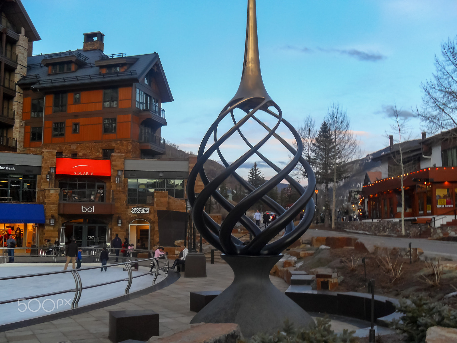 Samsung PL100 /  TL205 / VLUU PL100 /  PL101 sample photo. My favorite spot at vail colorado mountain resort photography