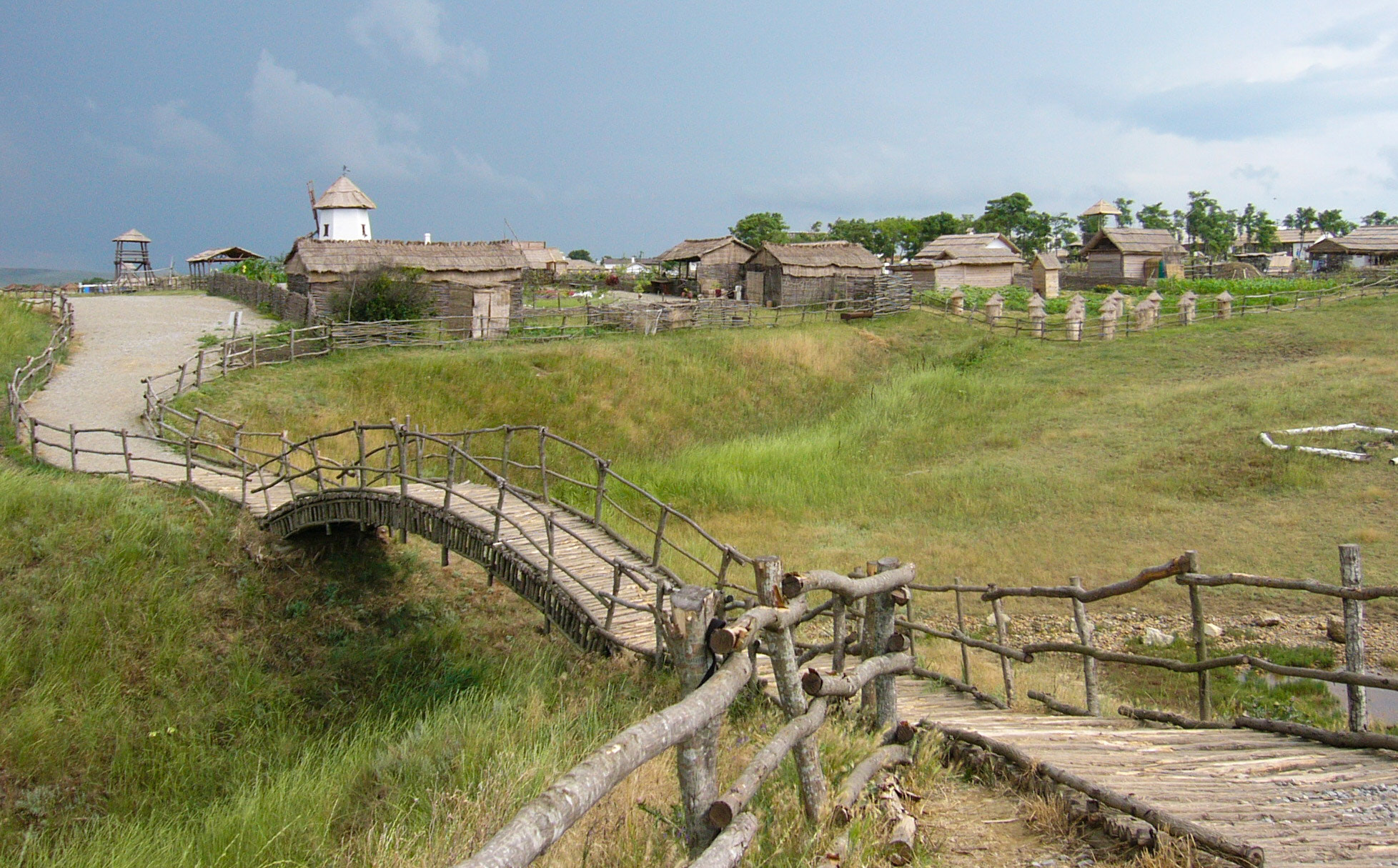 Panasonic DMC-LC33 sample photo. Ataman village. photography