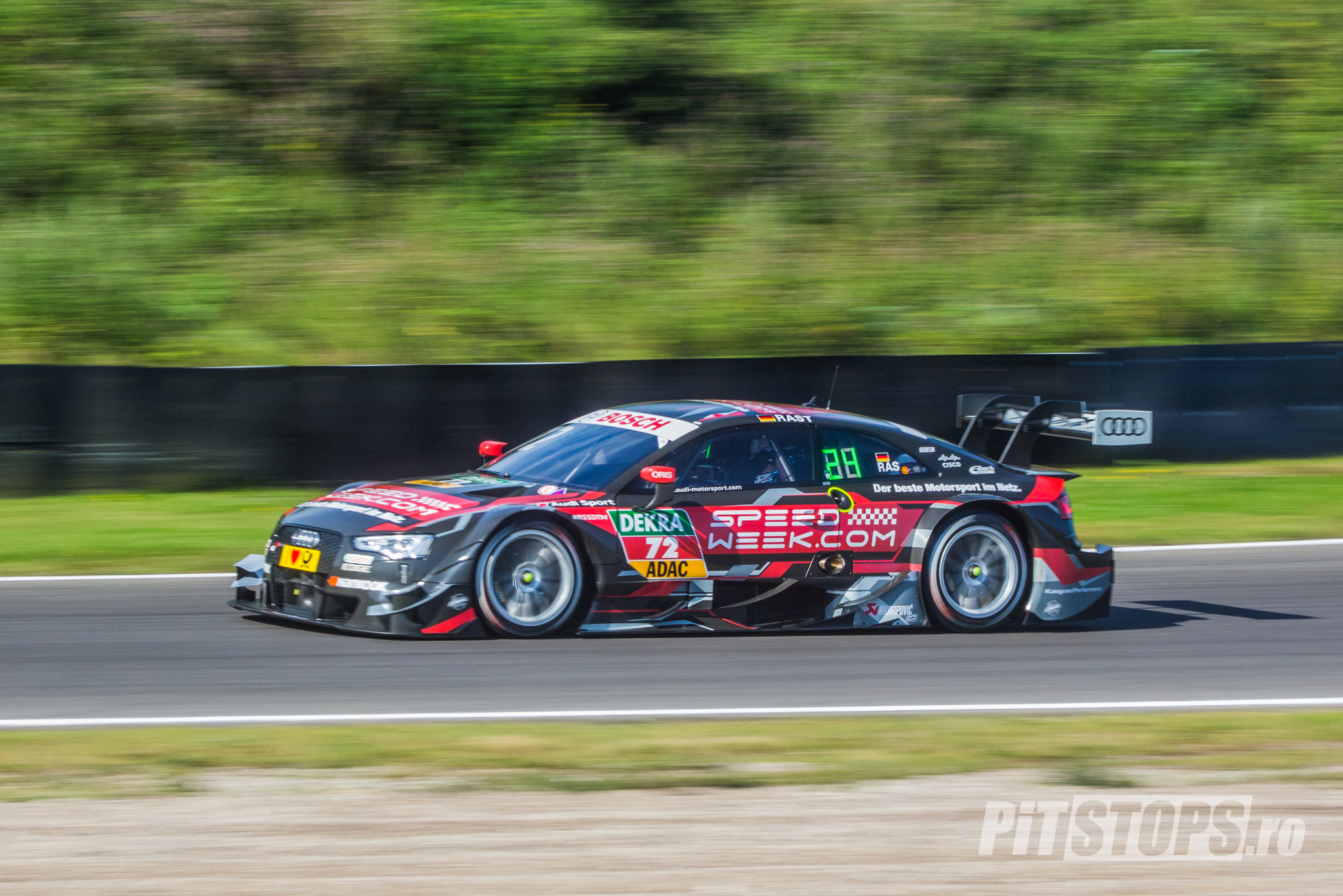 Canon EF 75-300mm f/4-5.6 USM sample photo. Dtm zandvoort fp3 - rene rast (audi) photography