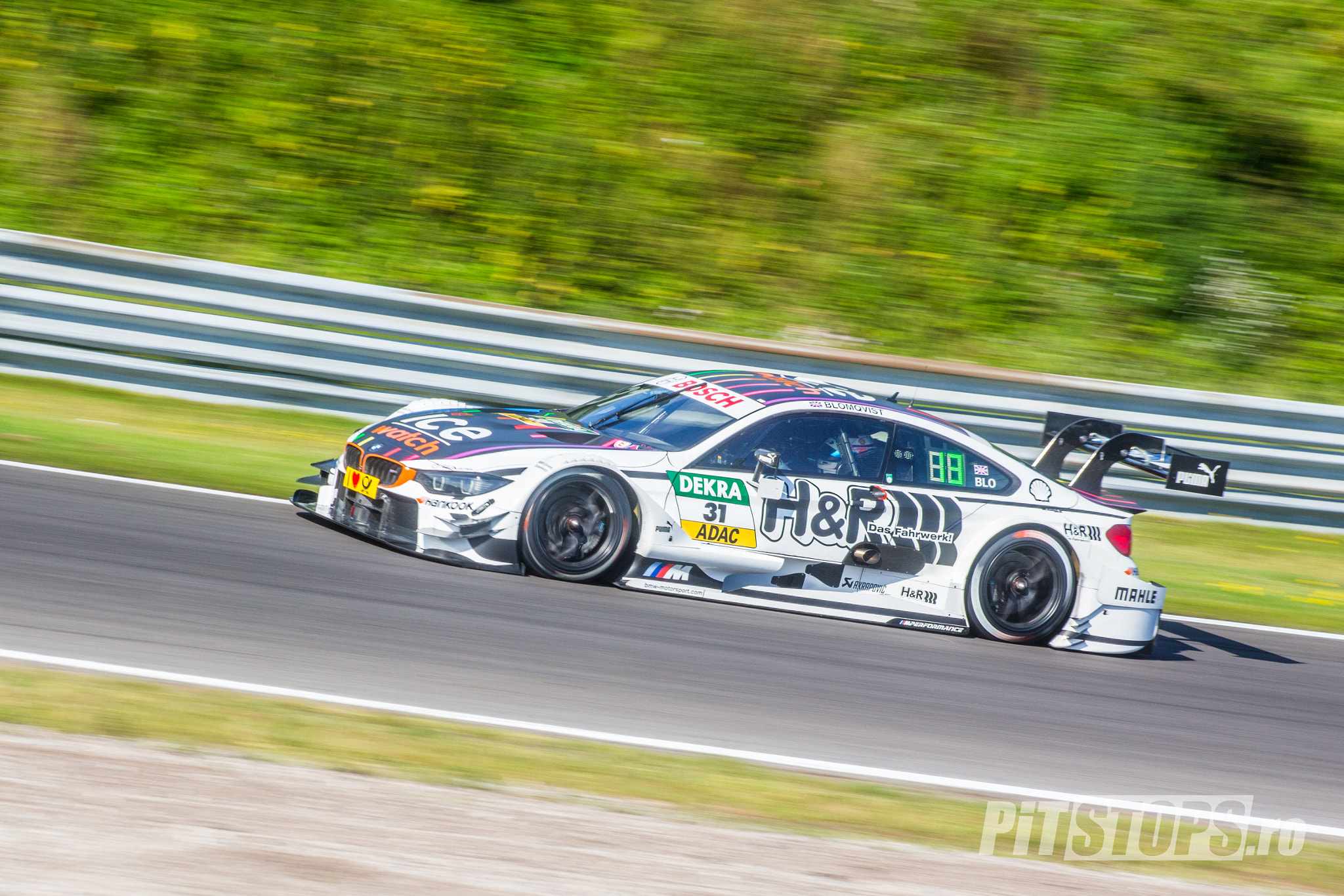 Canon EF 75-300mm f/4-5.6 USM sample photo. Dtm zandvoort fp3 - tom blomqvist (bmw) photography