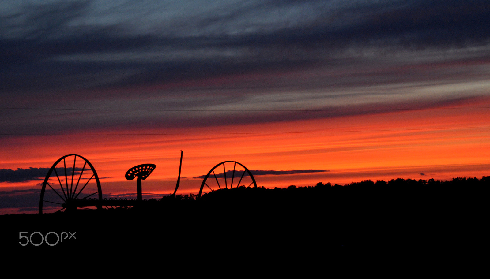Nikon D5000 sample photo. Old rake photography
