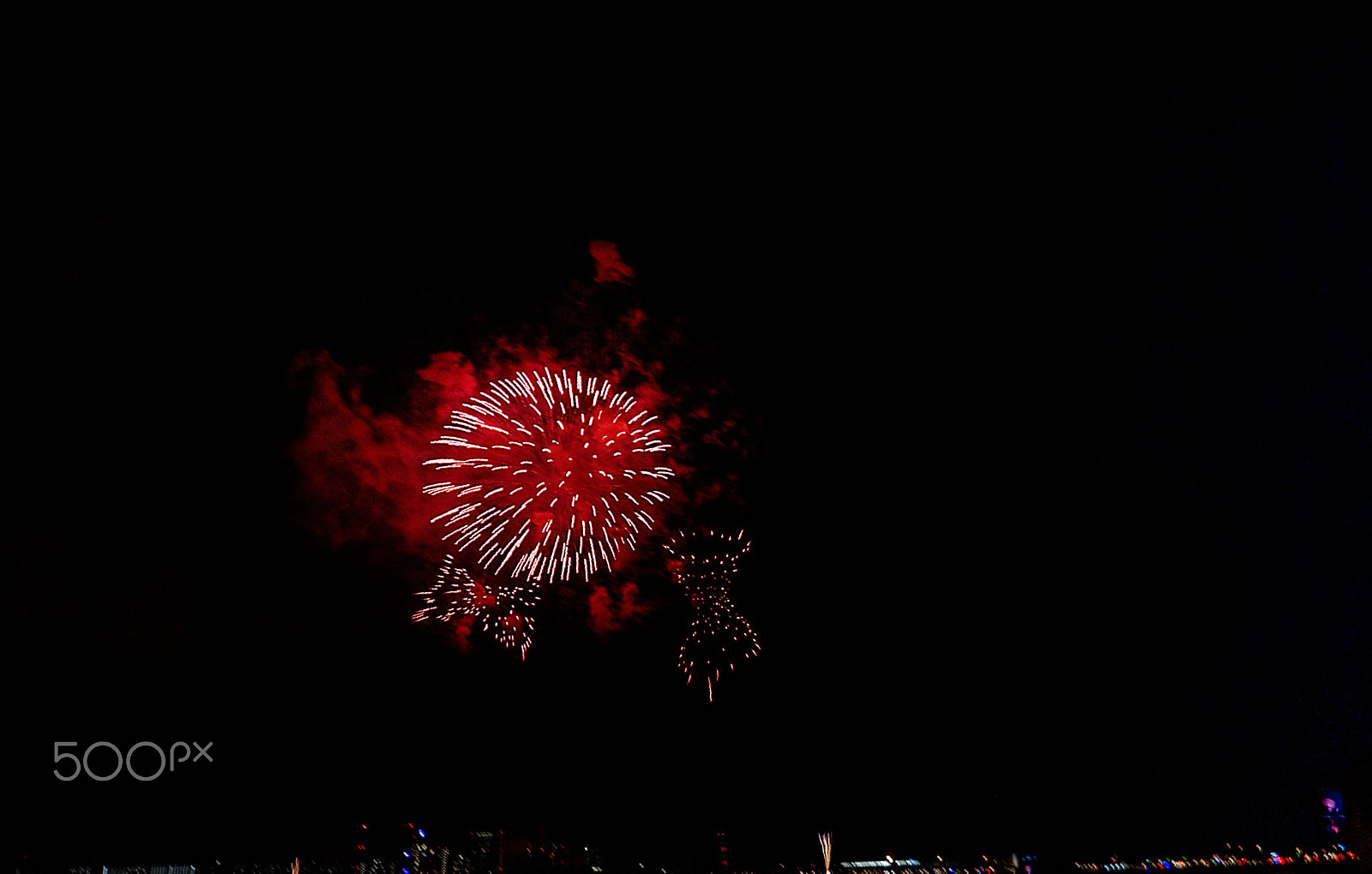 Nikon D200 sample photo. 花火 ~~fireworks~~ 2 photography