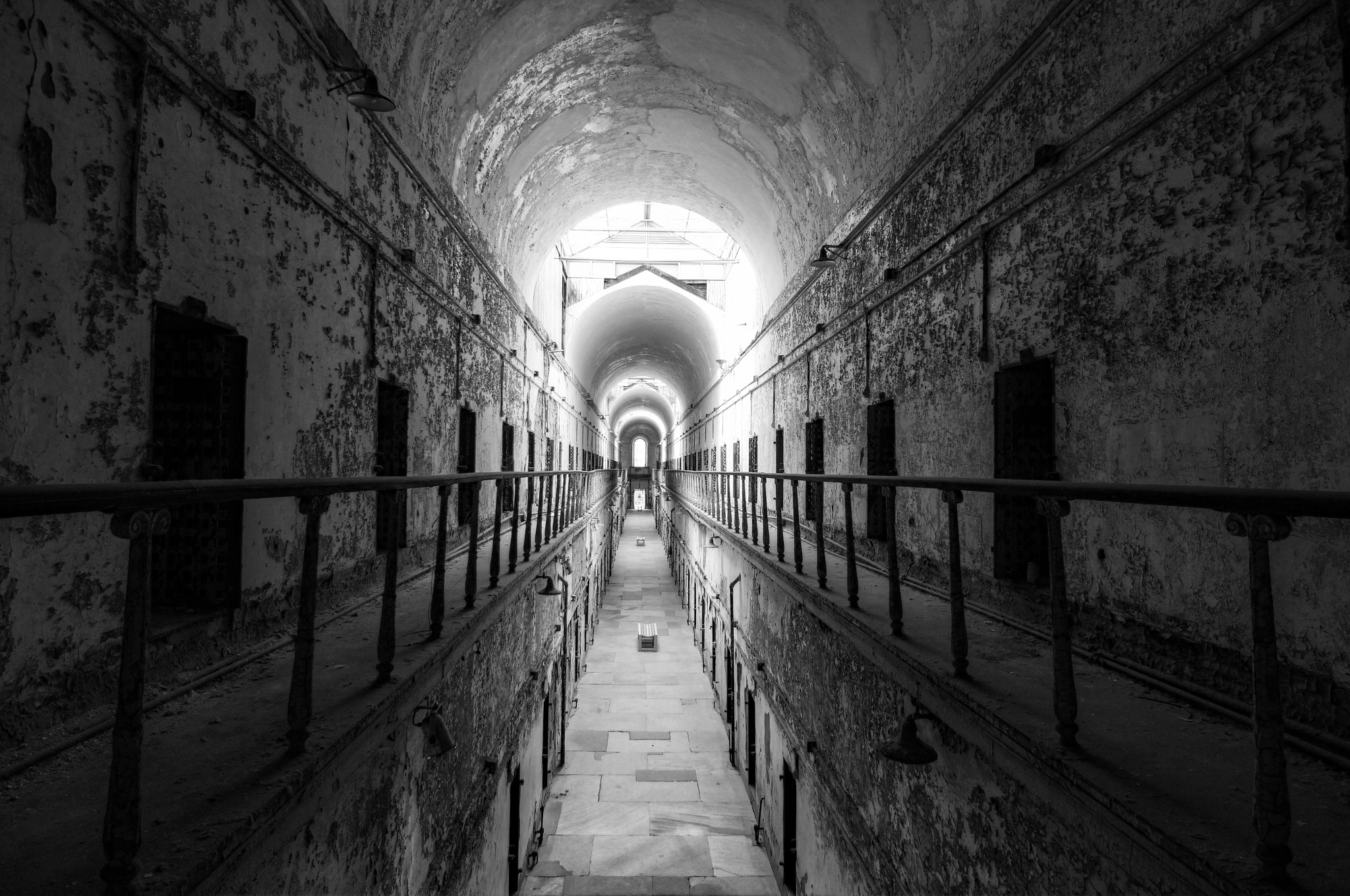 Tokina AT-X Pro 12-24mm F4 (IF) DX sample photo. Eastern state penitentiary photography
