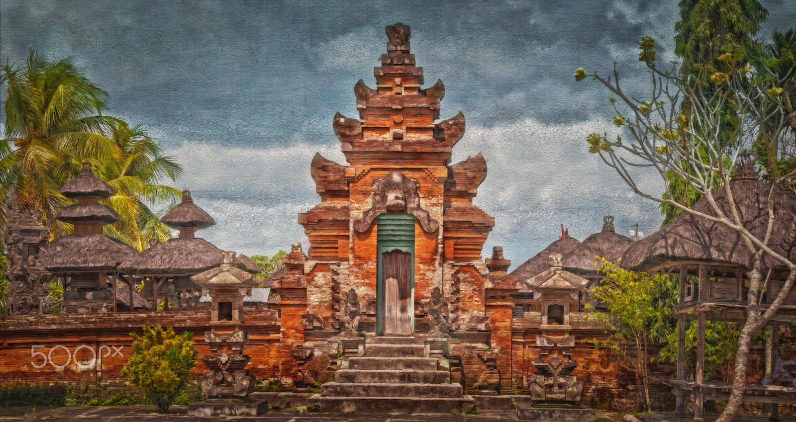 Panasonic Lumix DMC-G5 sample photo. Bali temple photography