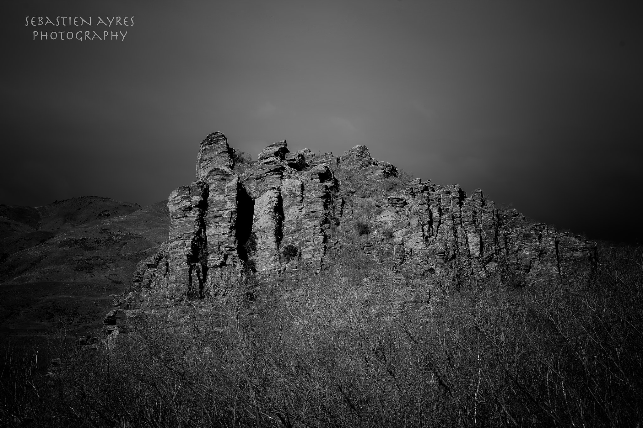 Pentax K-S2 sample photo. Rock fortress photography