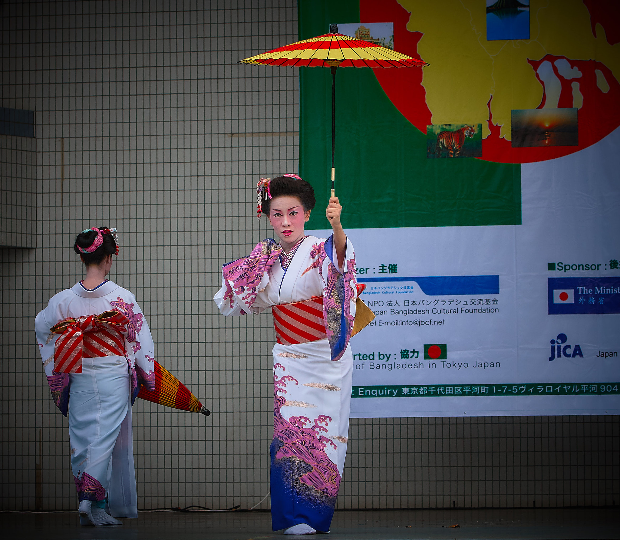 Canon EOS 30D sample photo. Traditional japanese dance photography