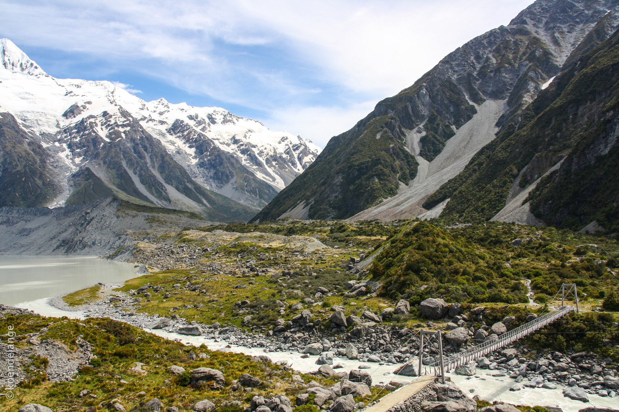 Sigma 18-200mm f/3.5-6.3 DC OS sample photo. Hooker valley photography