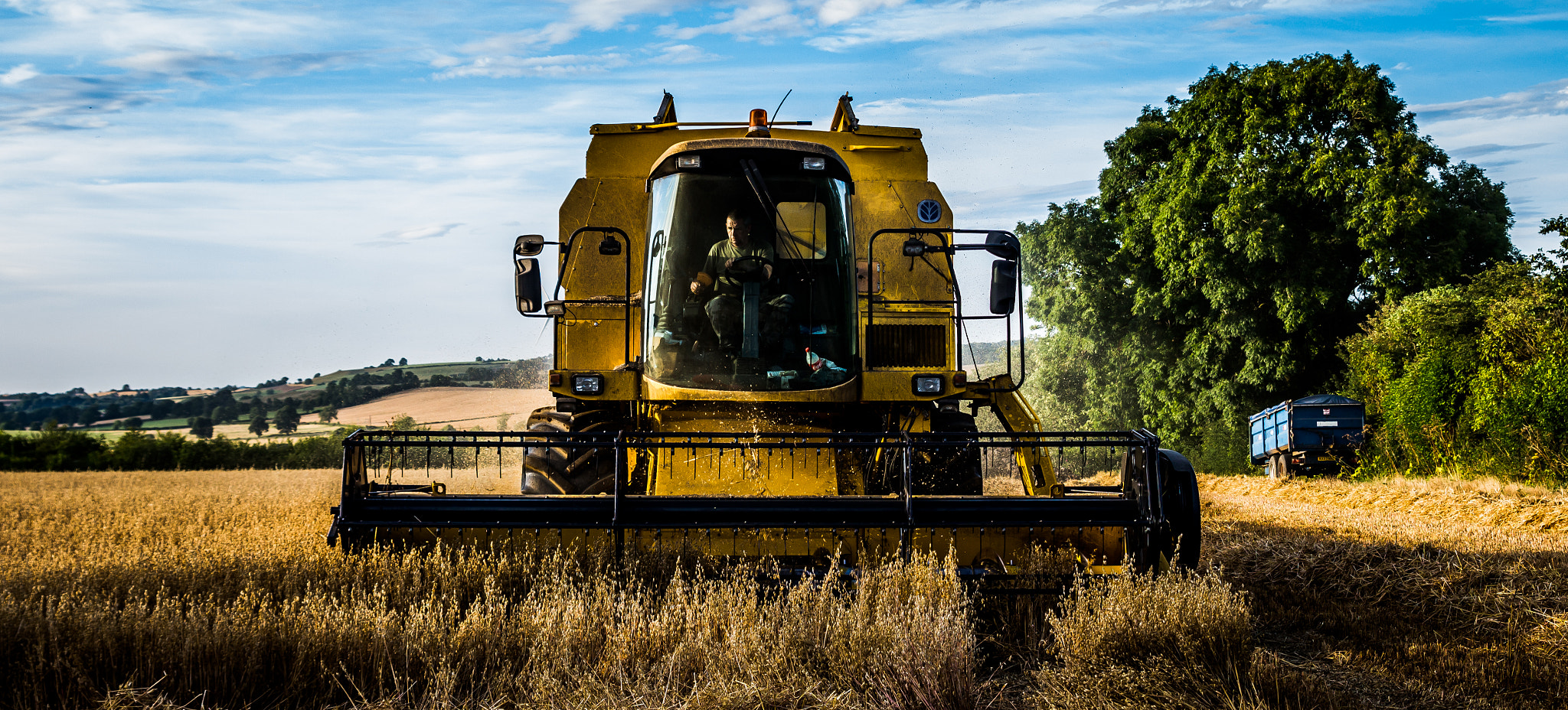 Canon EOS 700D (EOS Rebel T5i / EOS Kiss X7i) + Canon EF 400mm f/2.8L sample photo. Harvest photography
