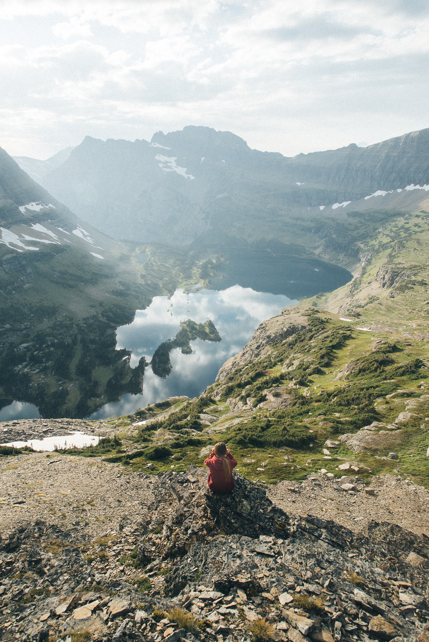 Sony a7S II + 24-105mm F4 G SSM OSS sample photo. Soaking in the glacial views photography