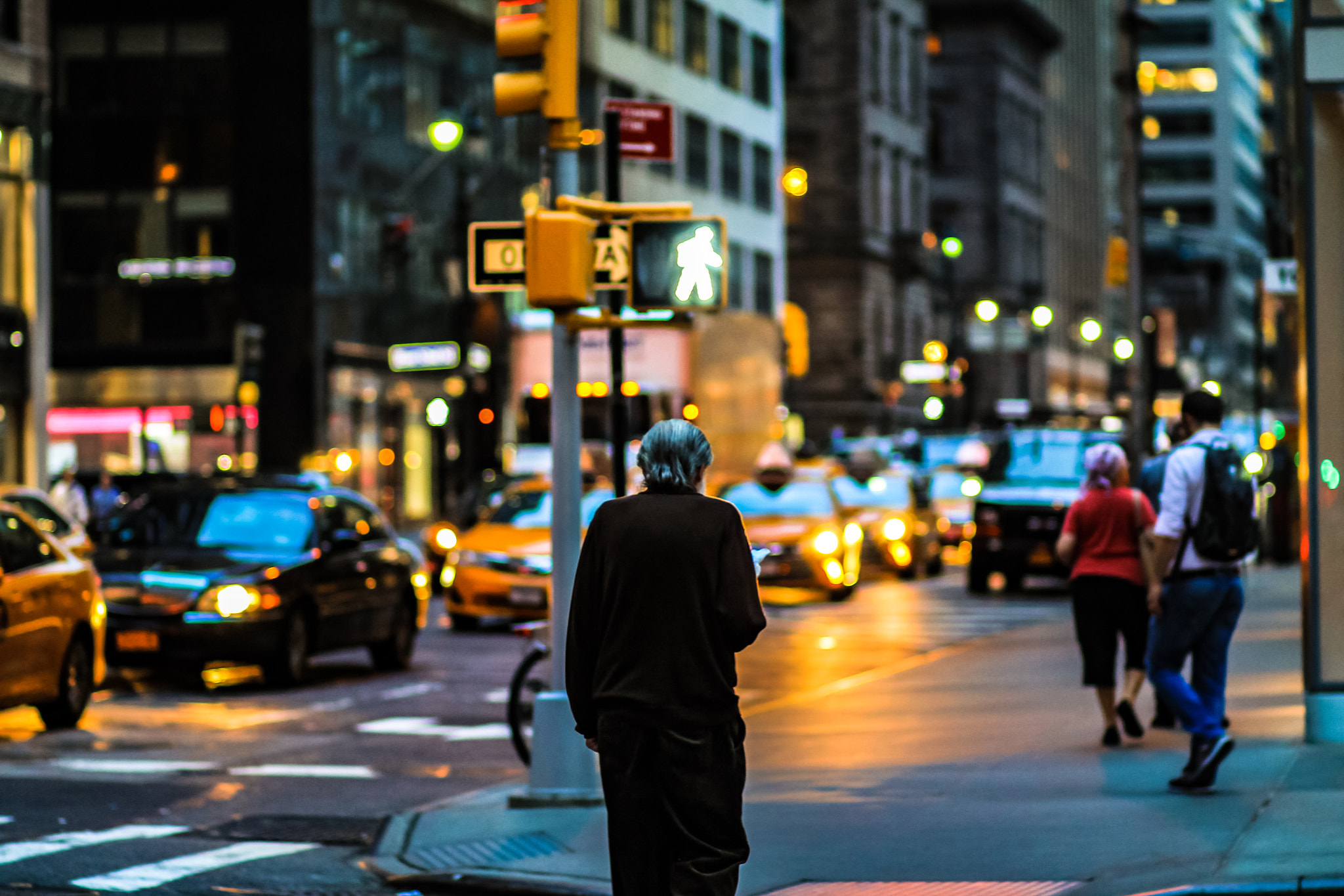 Canon EF 85mm F1.8 USM sample photo. Hope has wings to cross the ocean of fear and worry. and sometimes the streets of new york... photography