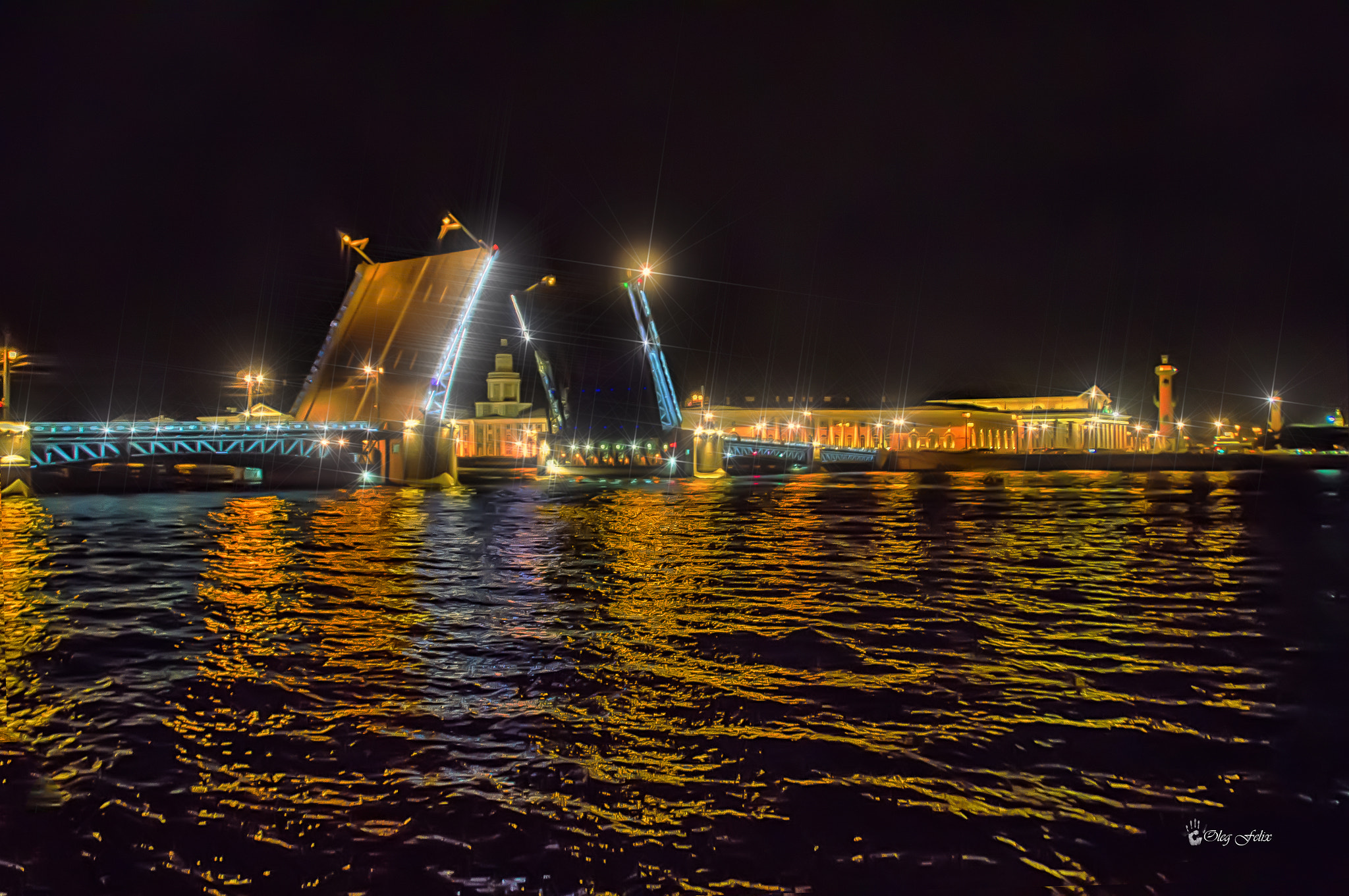 Sony SLT-A37 sample photo. Bridges of st. petersburg. the palace bridge. photography