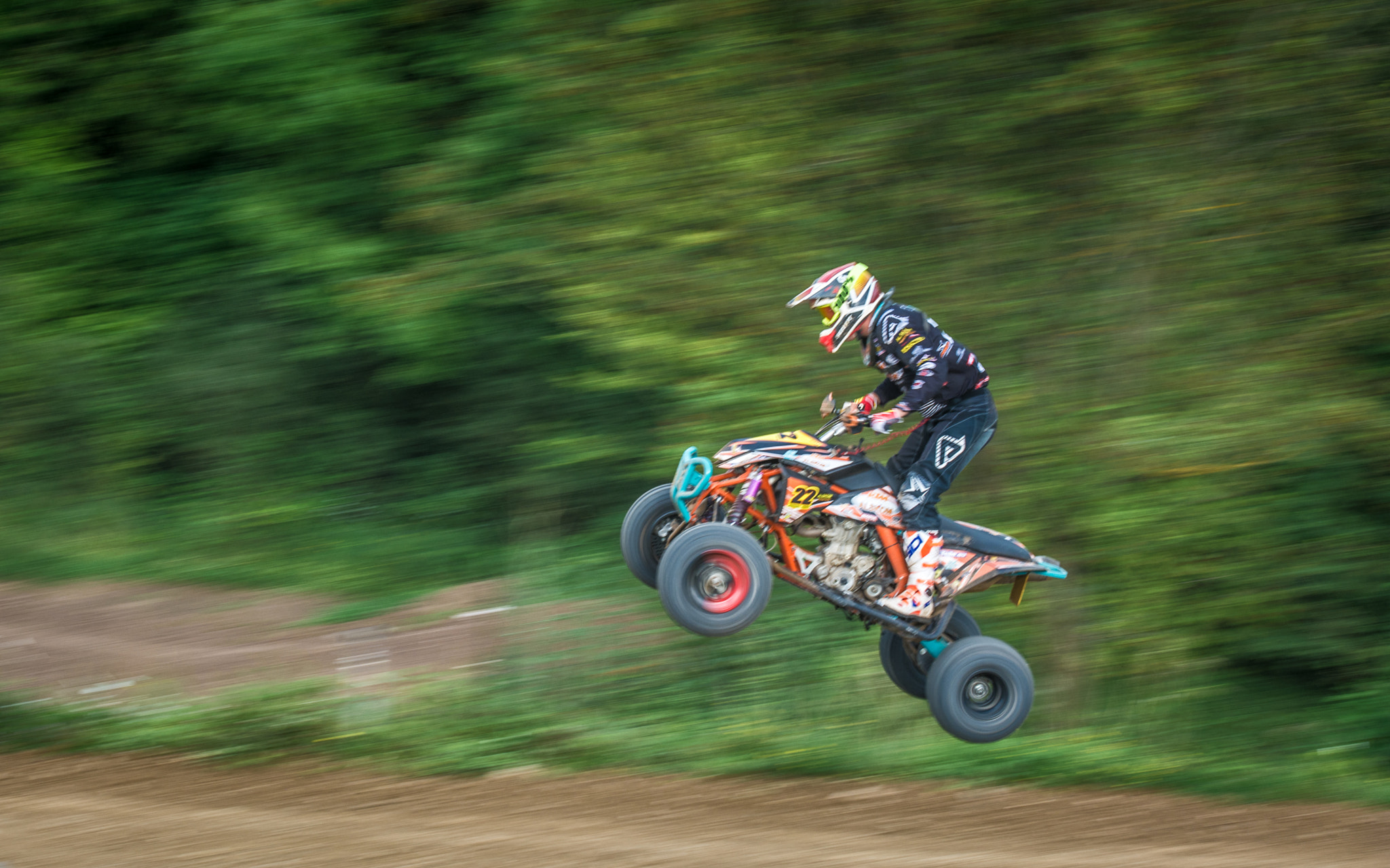 AF-S Zoom-Nikkor 80-200mm f/2.8D IF-ED sample photo. Jumping quad... photography