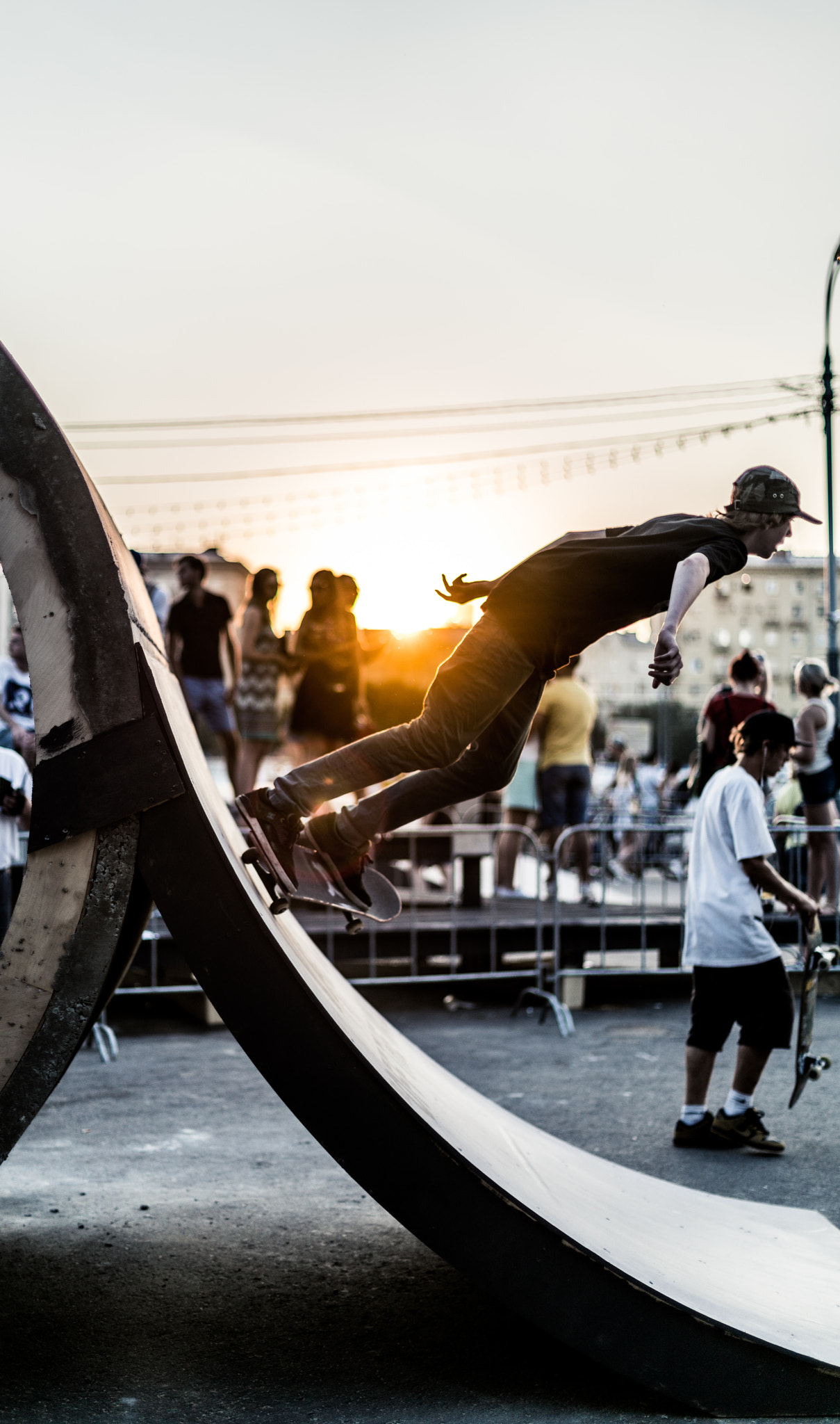 Sony a7R II + Sony 50mm F1.4 sample photo. Skater photography