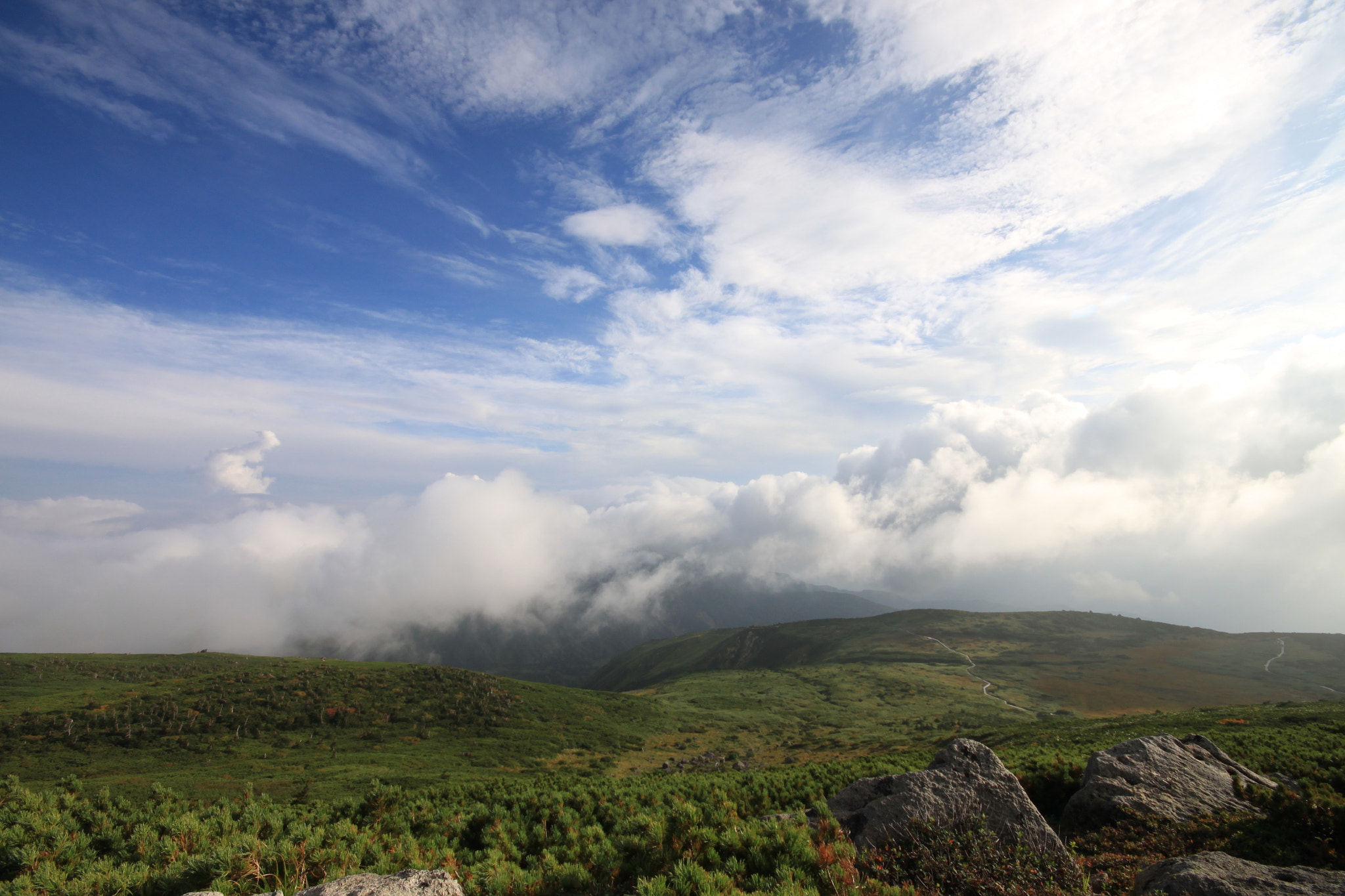 Canon EOS 500D (EOS Rebel T1i / EOS Kiss X3) sample photo. Hakusan ... japanese mountain photography
