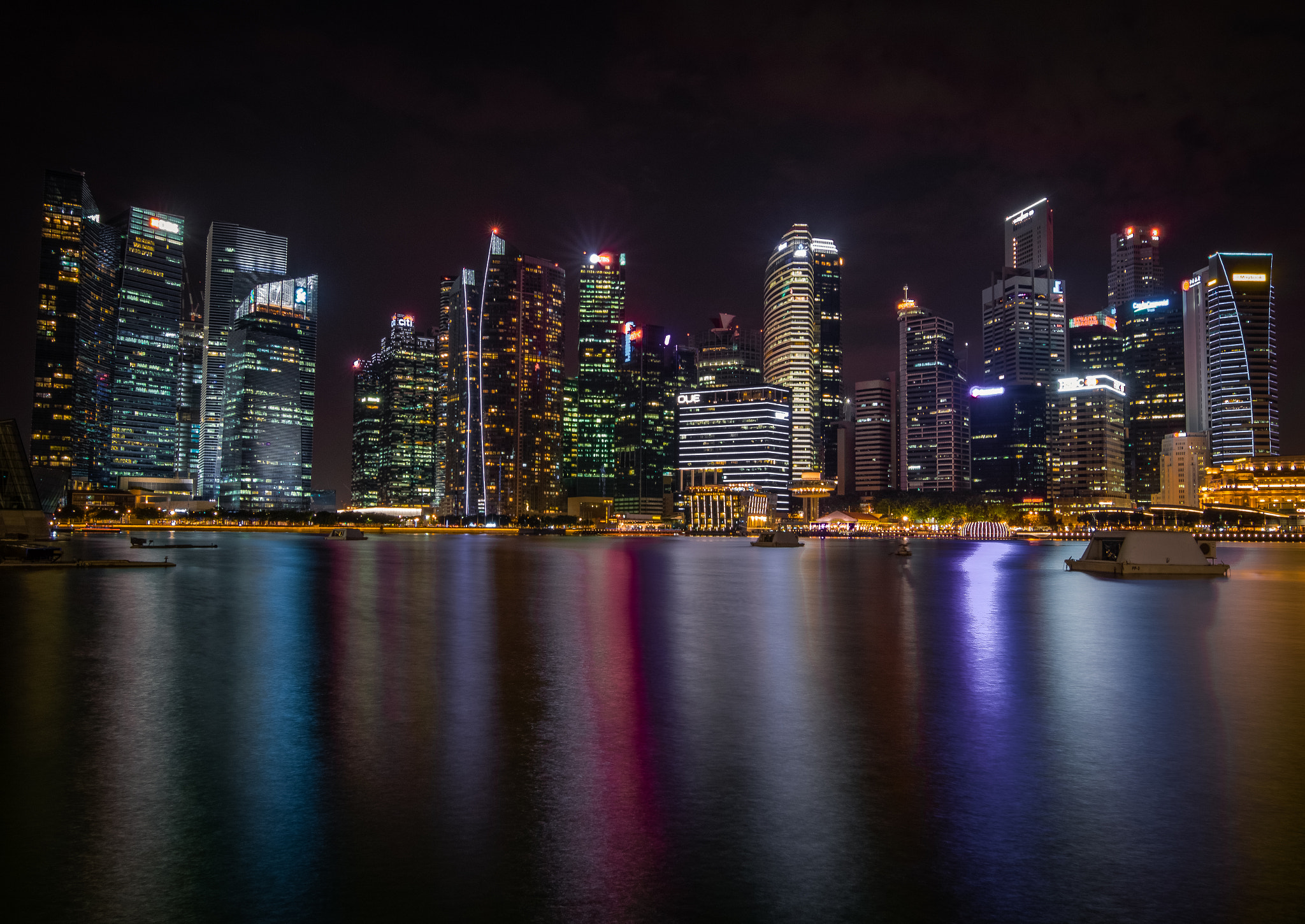 Canon EOS 760D (EOS Rebel T6s / EOS 8000D) + Tokina AT-X Pro 11-16mm F2.8 DX sample photo. Singapore cityscape. photography