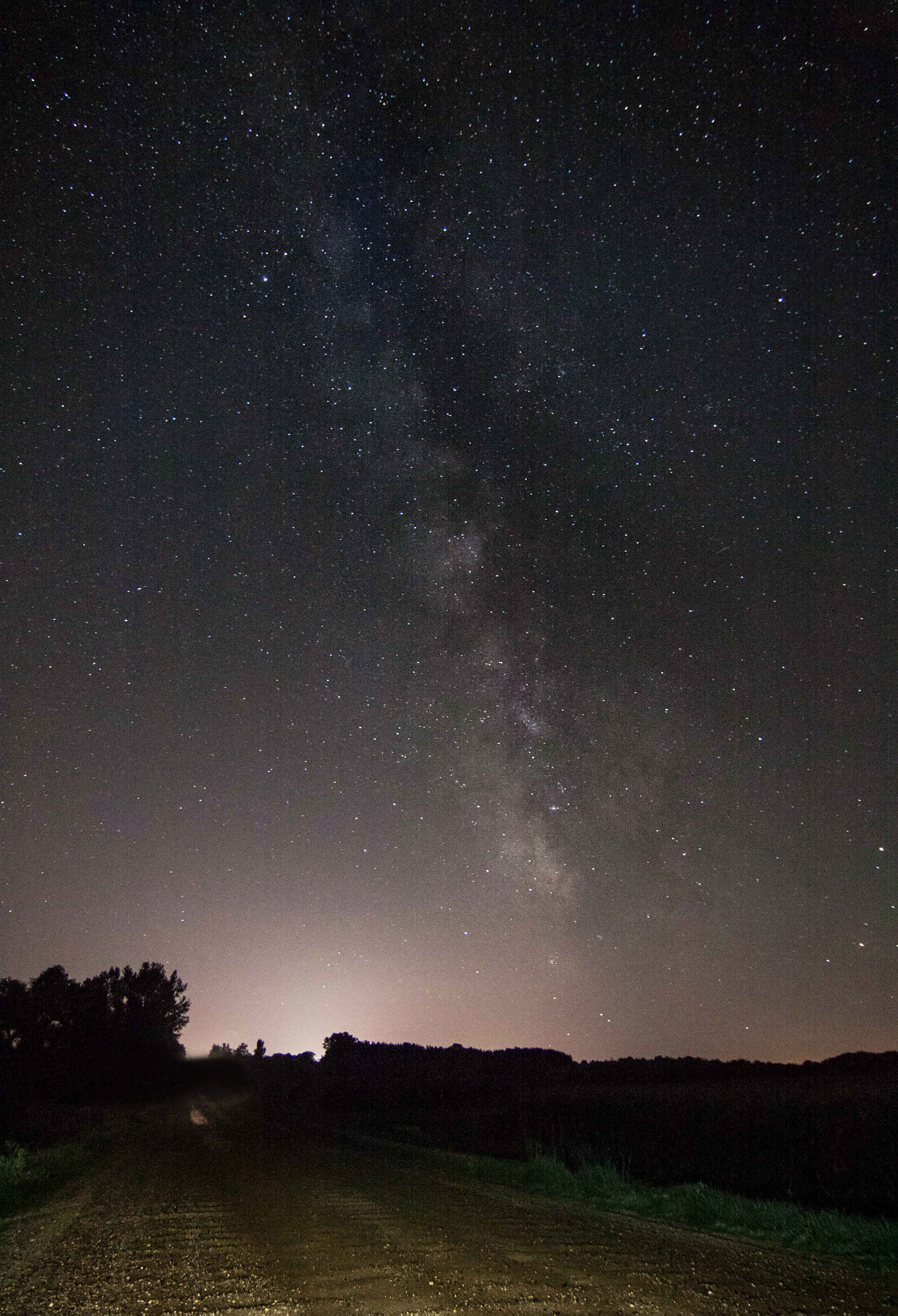 Tokina AT-X Pro 12-24mm F4 (IF) DX sample photo. Milky way over minnesota photography