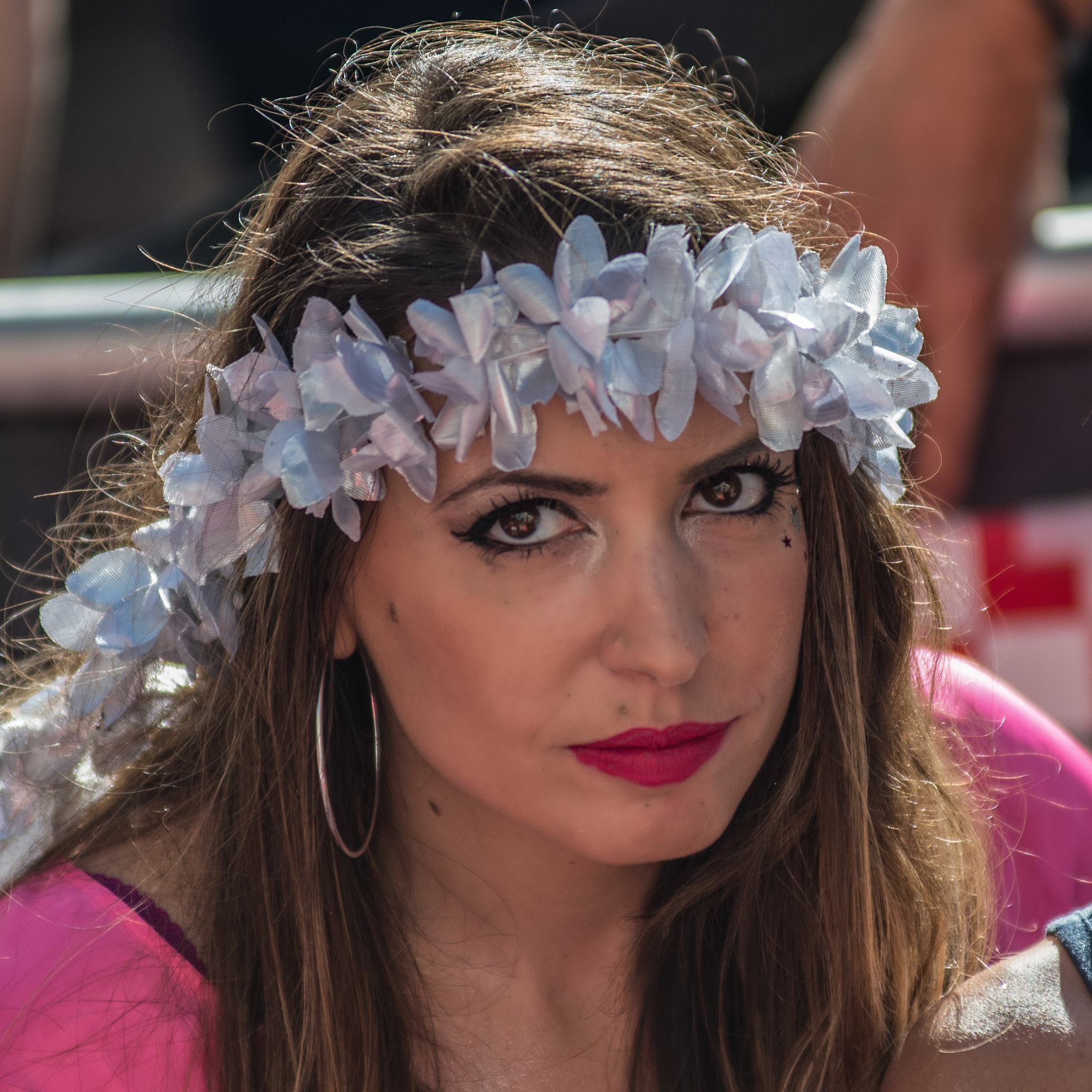 Nikon AF-Nikkor 80-200mm F2.8D ED sample photo. Face photography